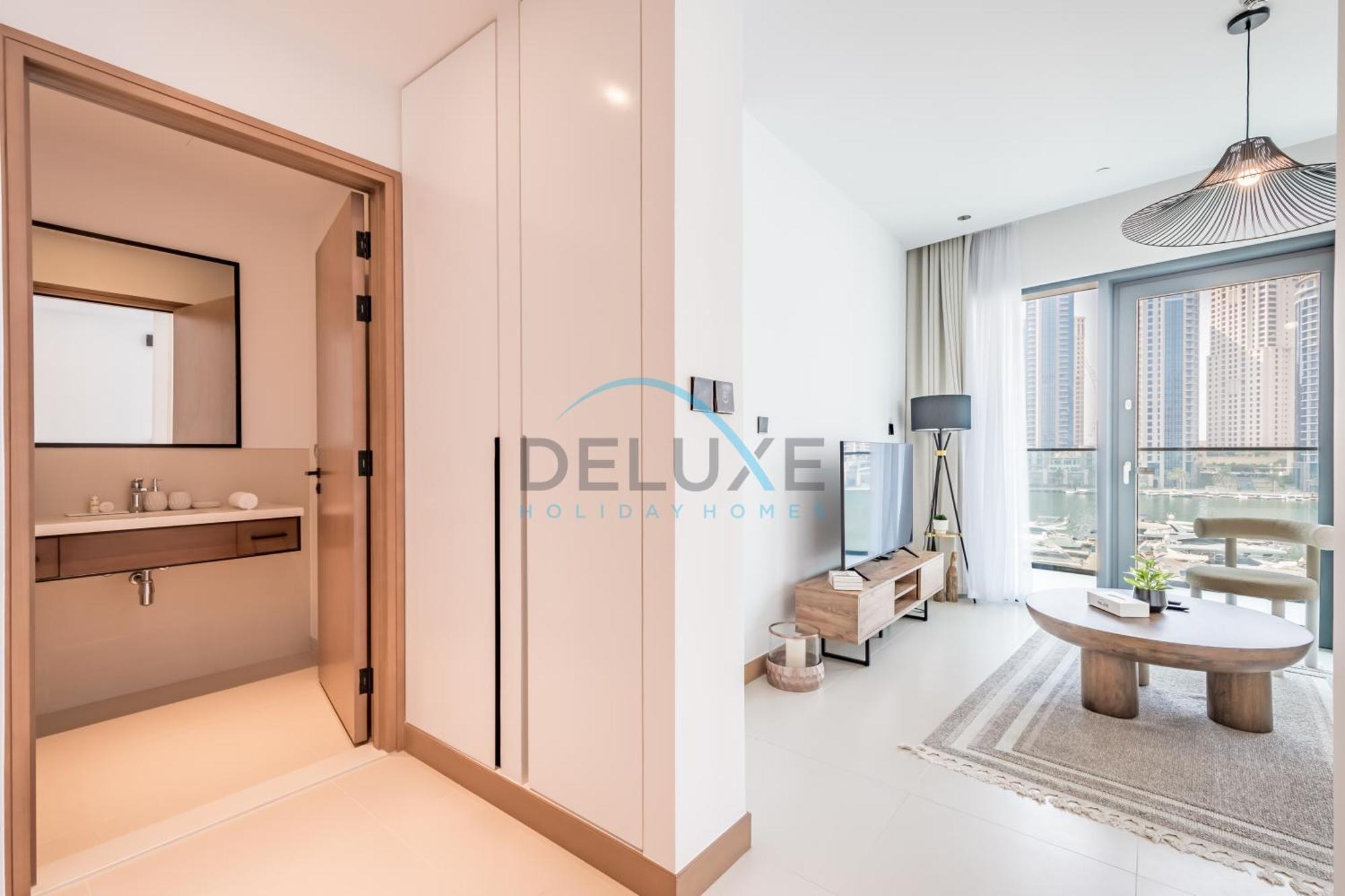 Modern 2br In Vida Residences Marina By Deluxe Homes * Dubai