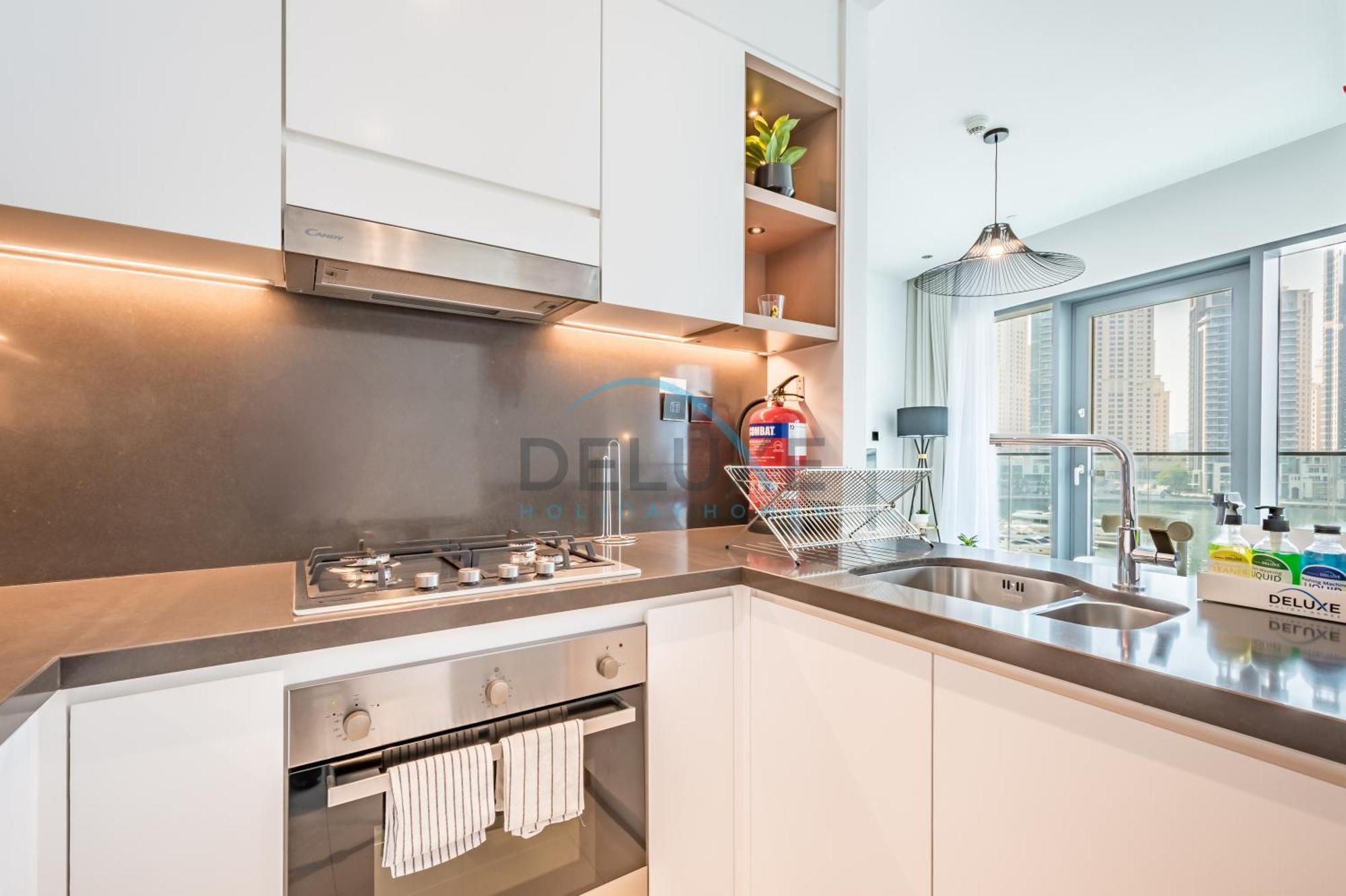 Modern 2br In Vida Residences Marina By Deluxe Homes Apartment *