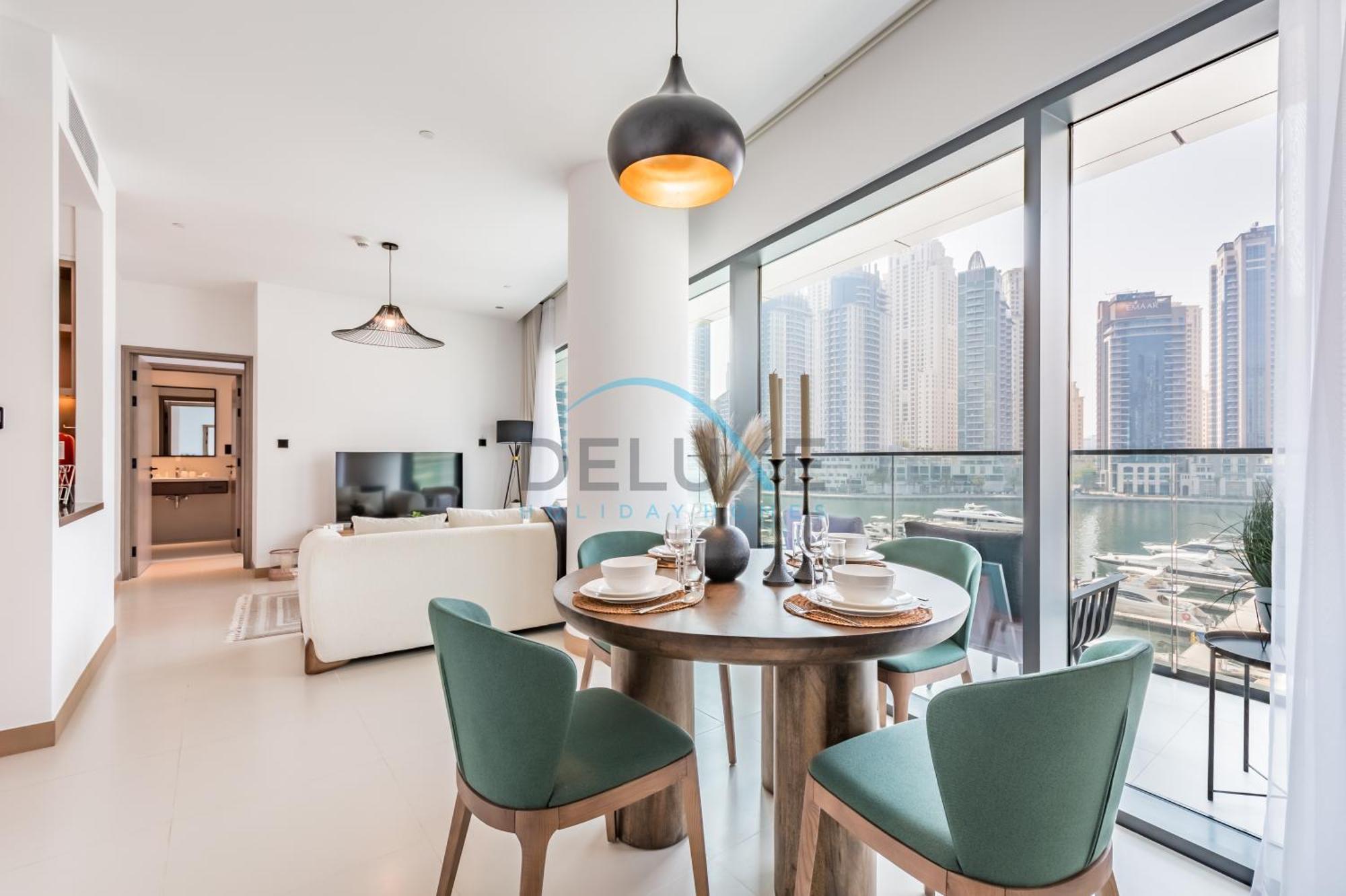Modern 2br In Vida Residences Marina By Deluxe Homes *