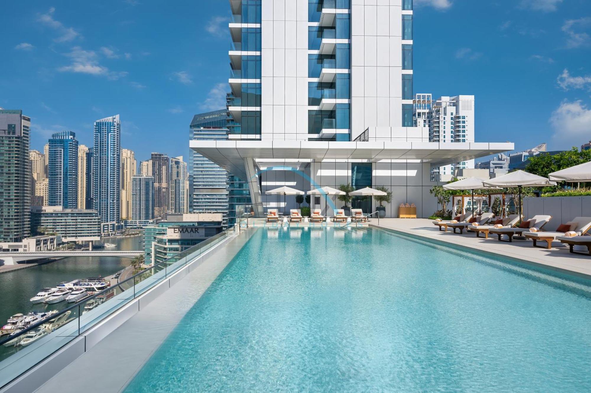 Modern 2br In Vida Residences Marina By Deluxe Homes Apartment *