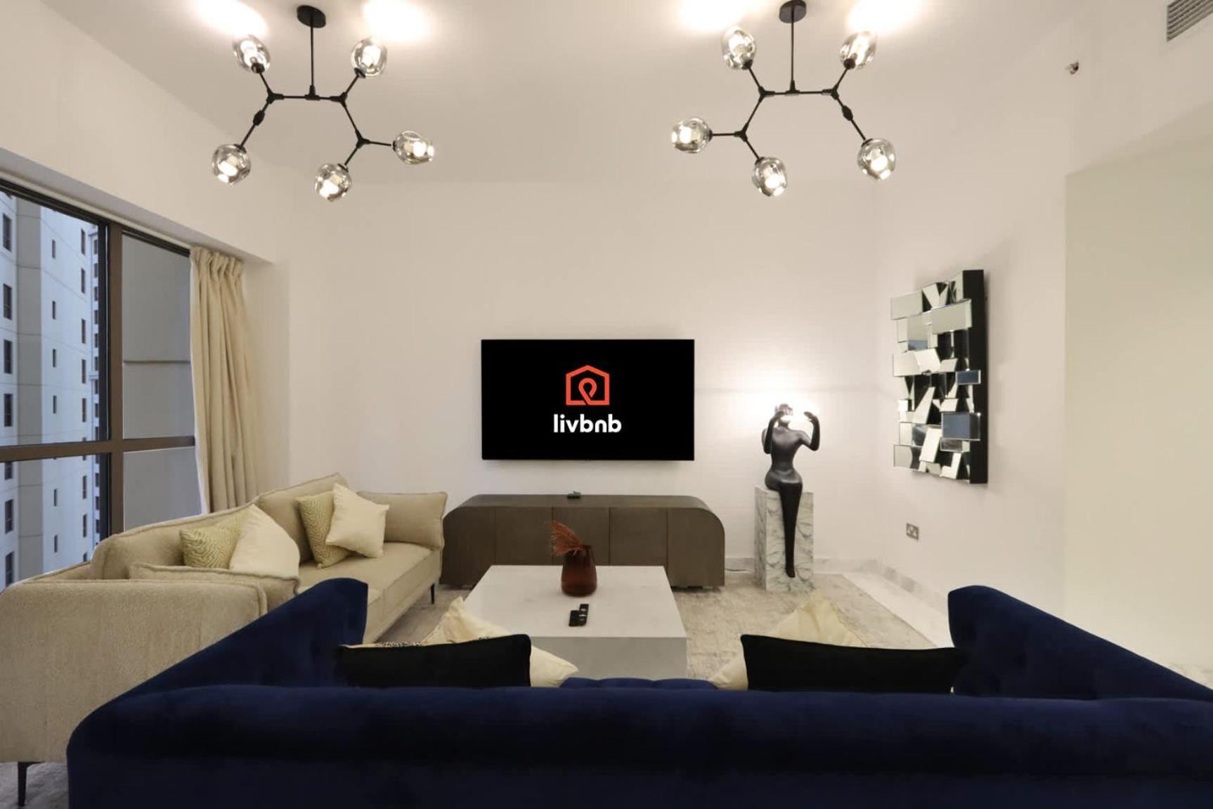 Livbnb - Spacious 3b With Tranquil Community View Apartment