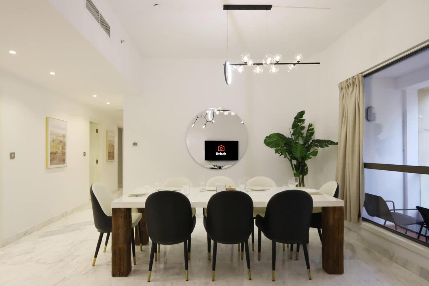 Livbnb - Spacious 3b With Tranquil Community View Apartment Dubai
