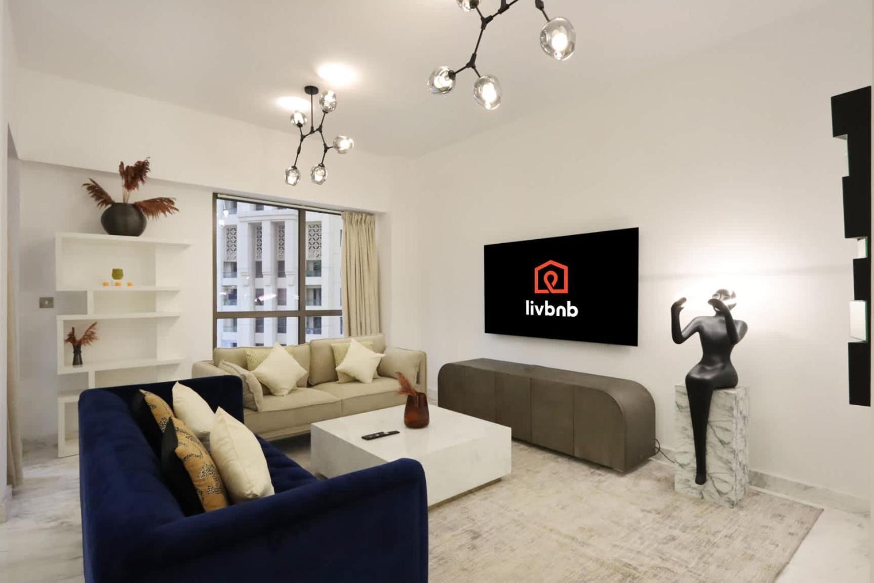 Apartment Livbnb - Spacious 3b With Tranquil Community View Dubai