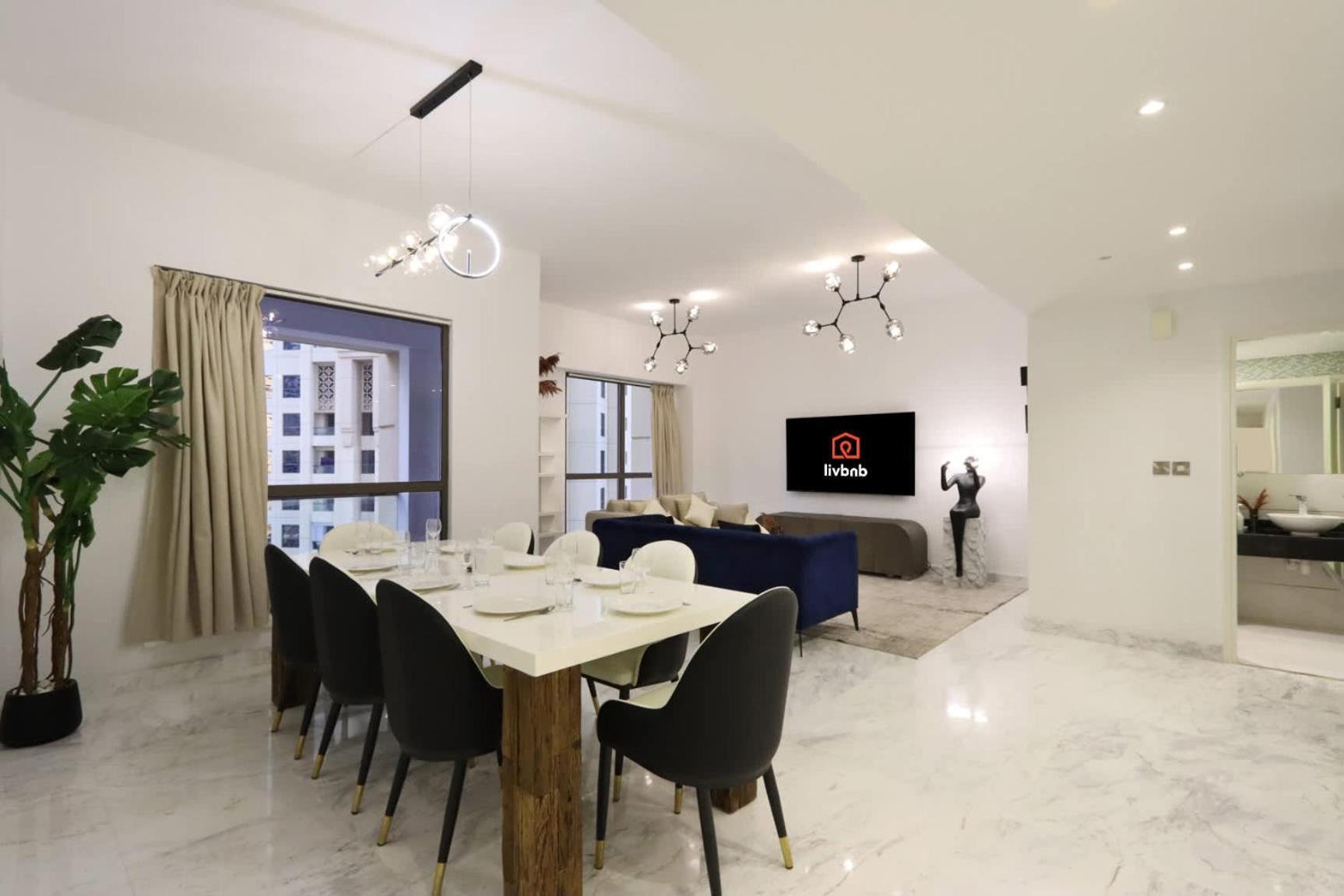 Livbnb - Spacious 3b With Tranquil Community View Apartment