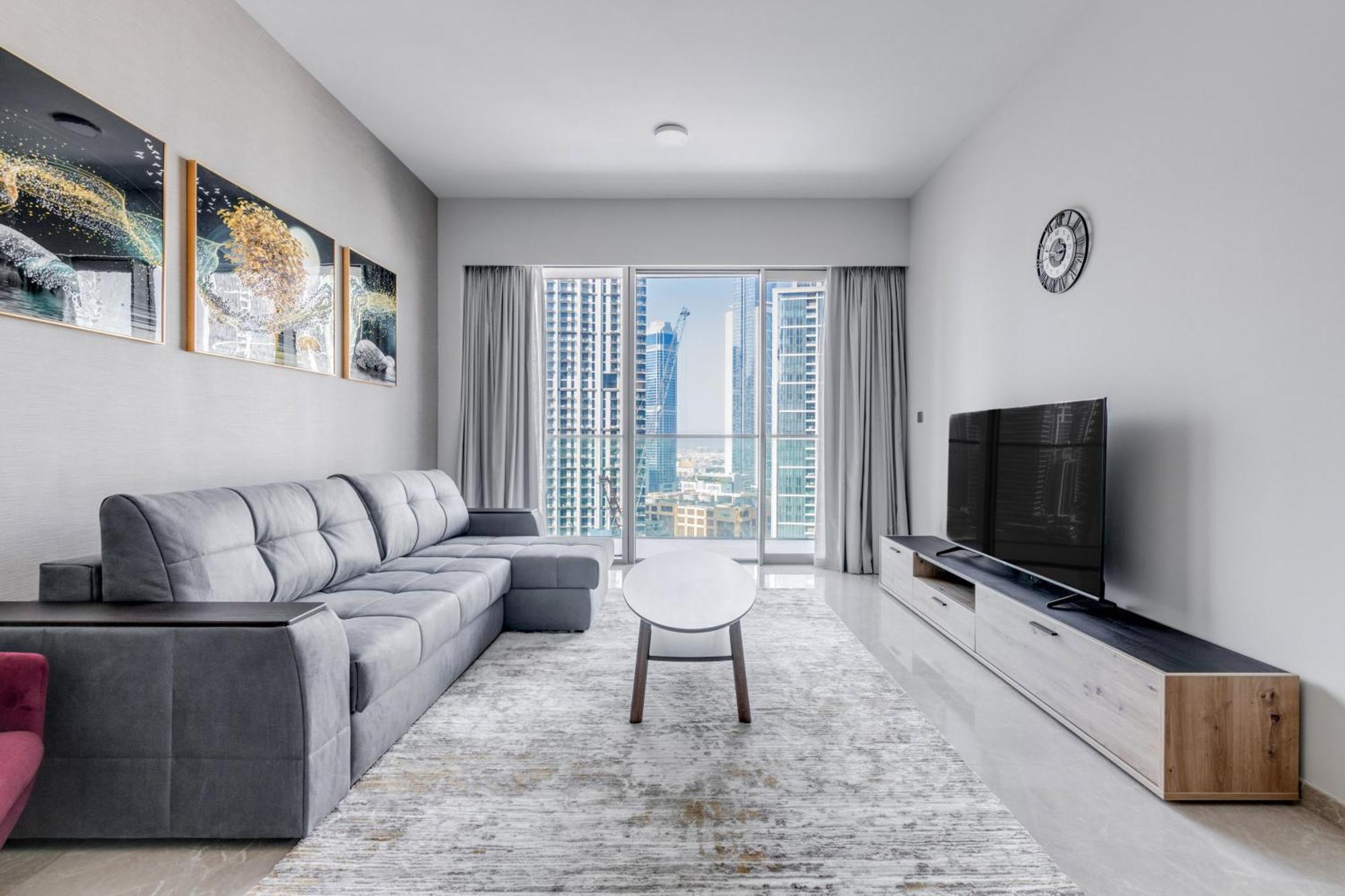 Apartamento Knokey Luxury 1br - 5 Min Walk To Burj Khalifa & Mall & Fountain Dubai