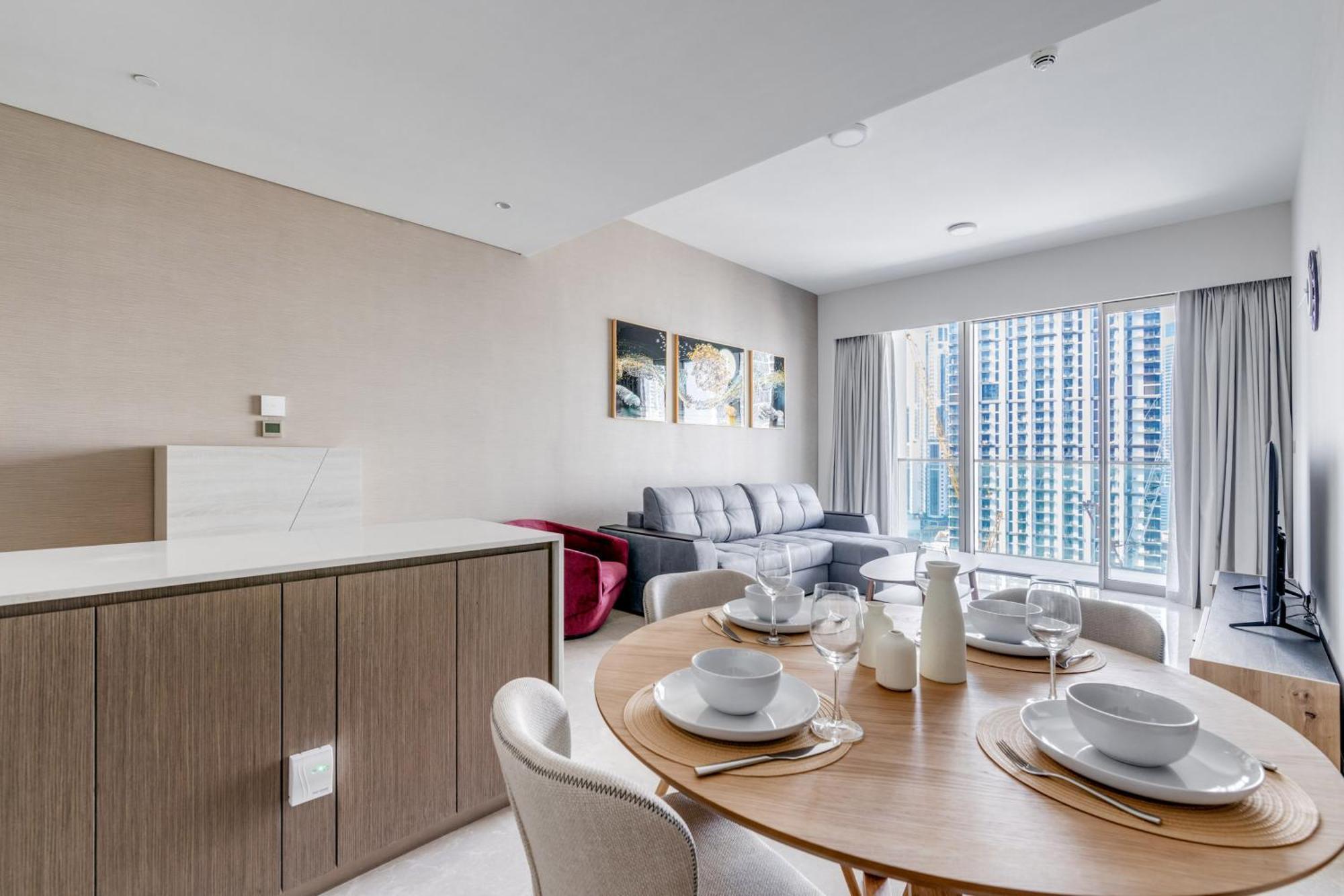 Apartamento Knokey Luxury 1br - 5 Min Walk To Burj Khalifa & Mall & Fountain Dubai