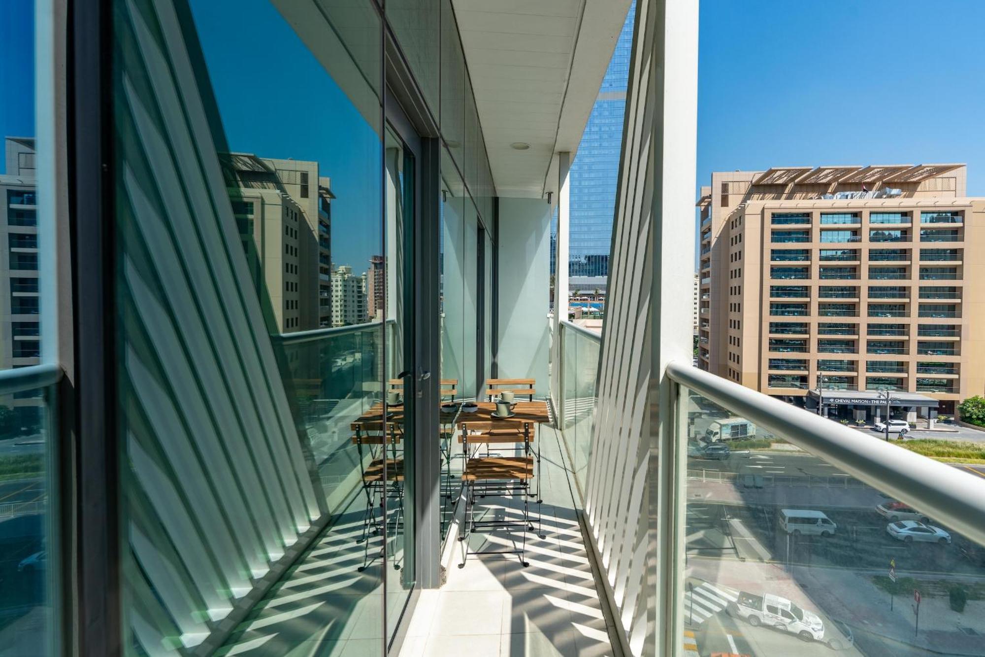 Daire Palm Jumeirah - 1br - Private Beach - Cityapartmentstay *