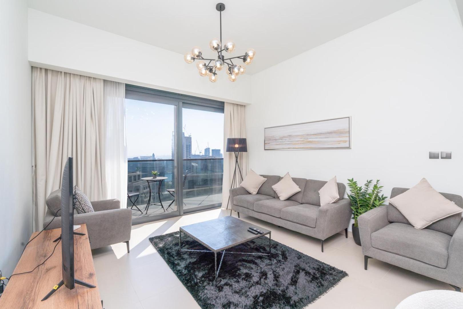 Apartment Downtown Luxury - Open Views Of The City & The Sea - Walking Distance To Mall Dubai