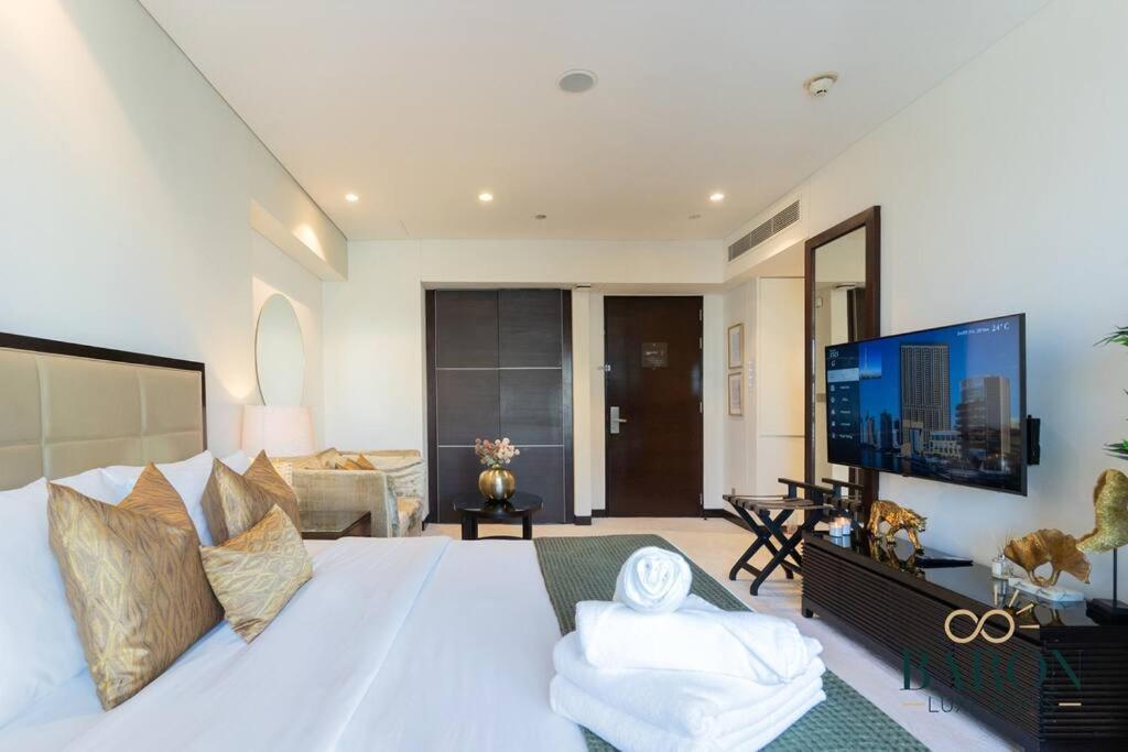Apartamento Sophisticated Studio, Emaar Residences Marina Dubai