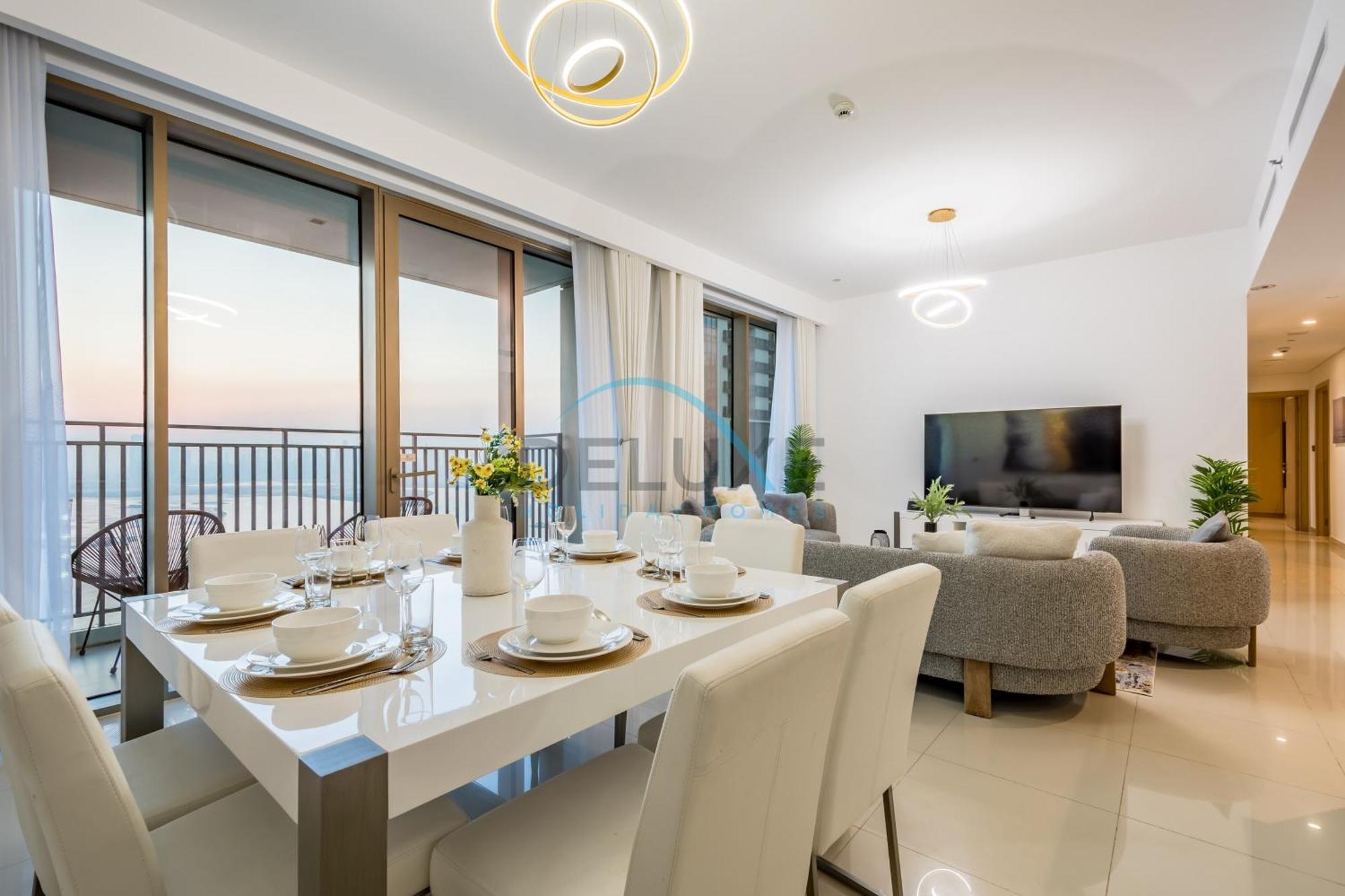 Apartment Appealing 3br At 17 Icon Bay Creek Harbour By Deluxe Homes Dubai