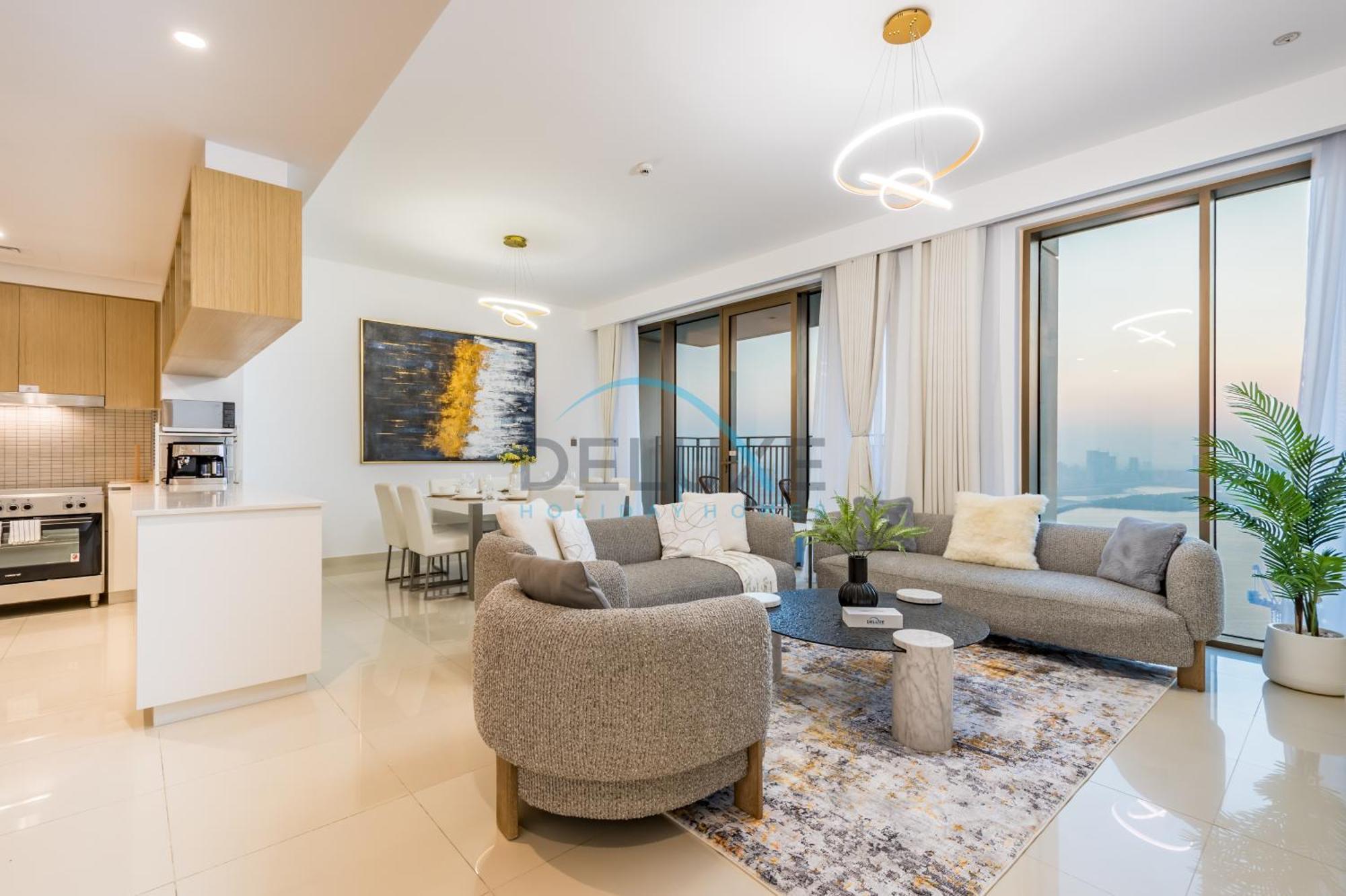 Apartment Appealing 3br At 17 Icon Bay Creek Harbour By Deluxe Homes Dubai