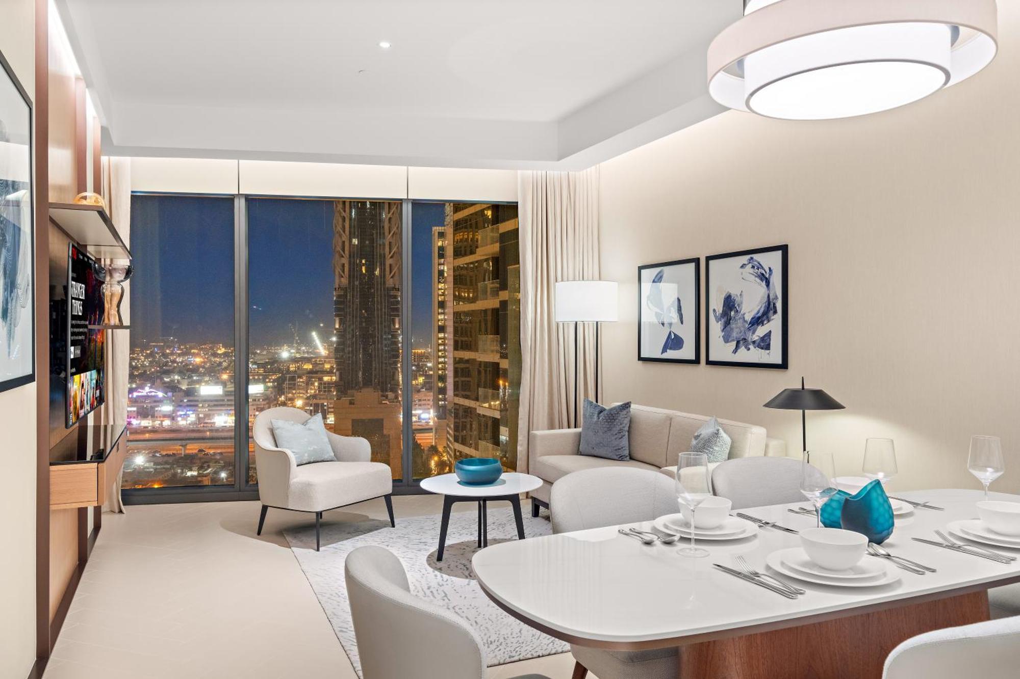 Apartment Elegant 1br Address Opera And Walk To Mall & Burj