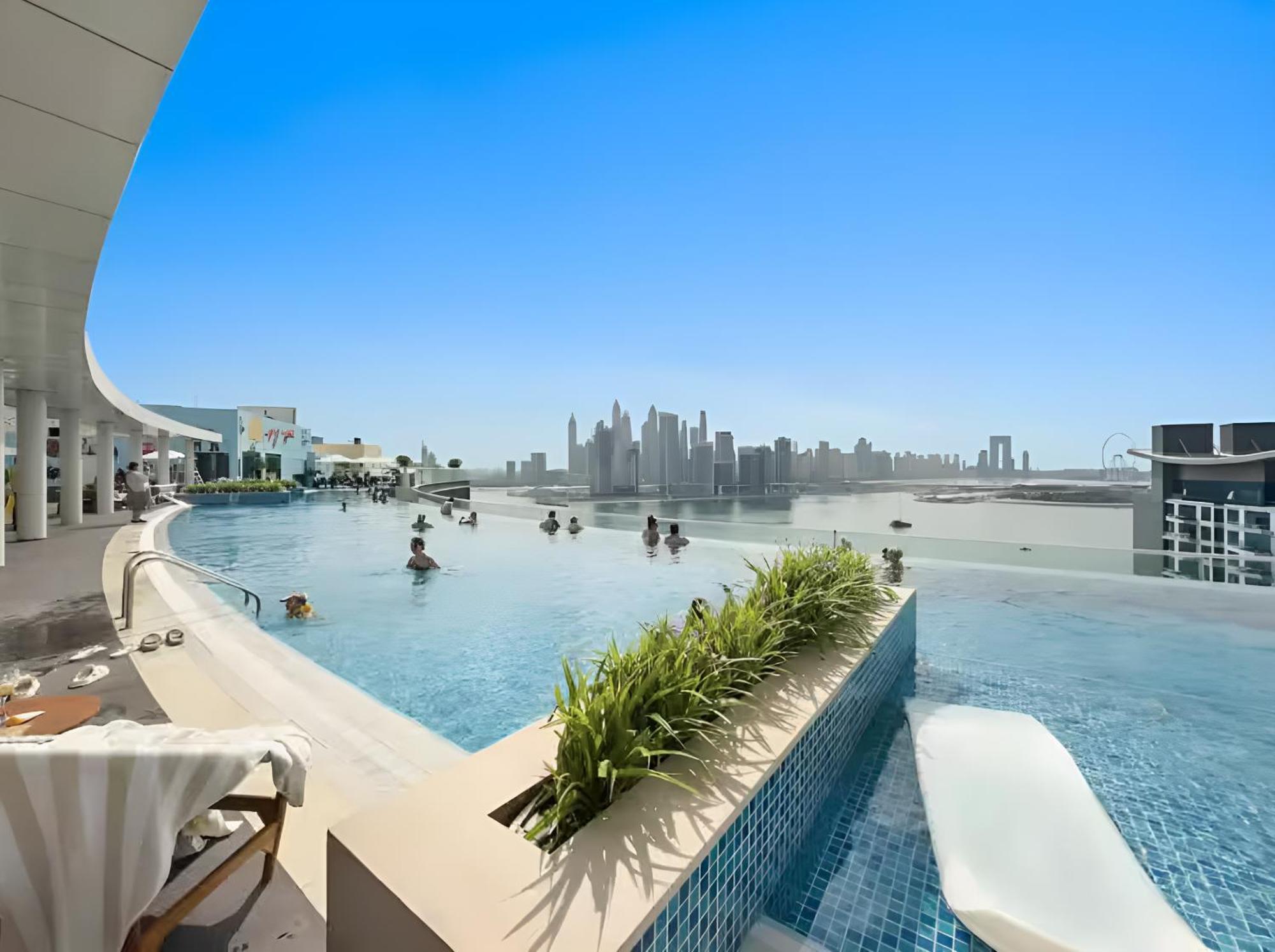 Palm Jumeirah - Private & Free Infinity Pool Daire Dubai