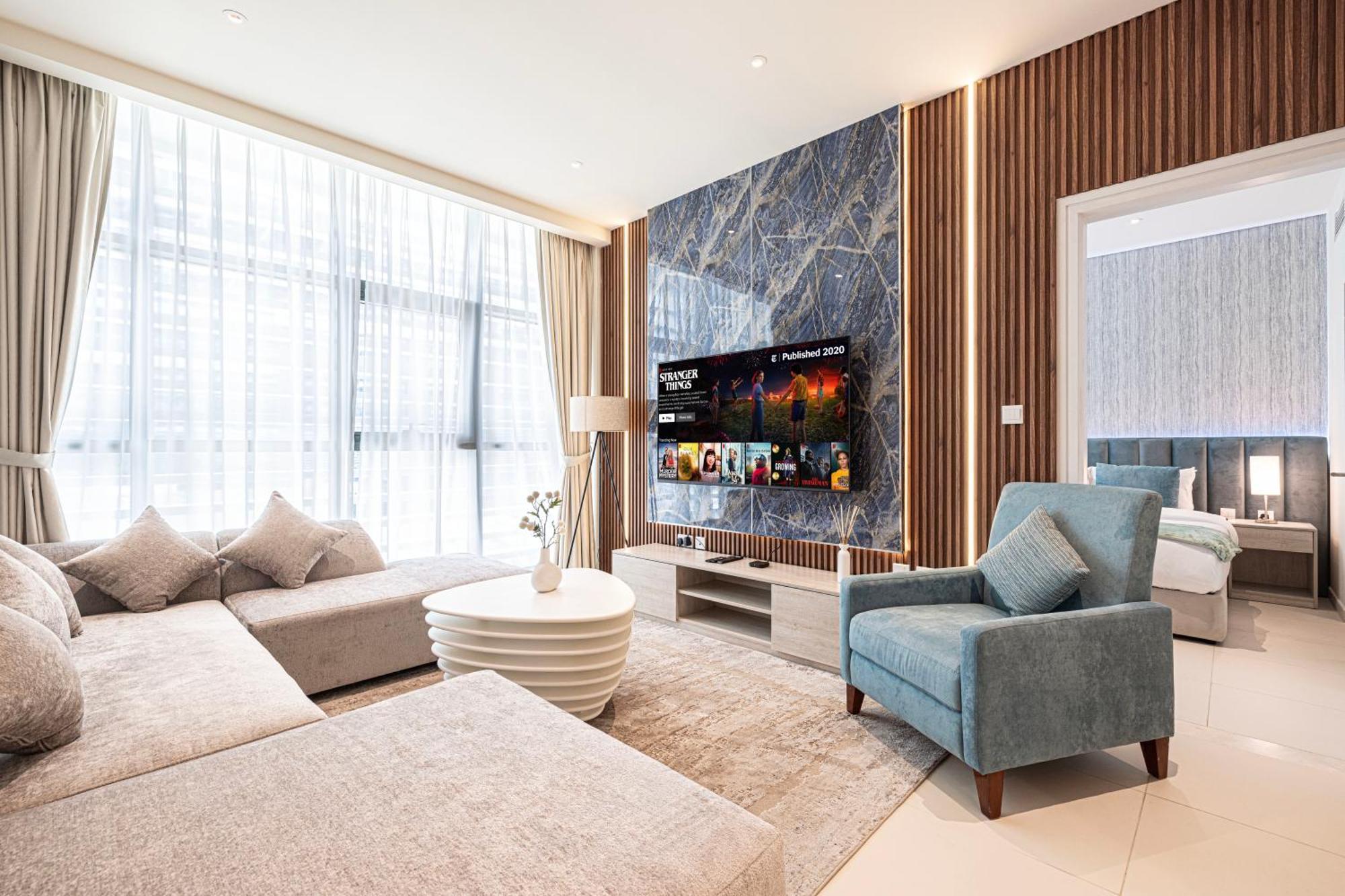 Palm Jumeirah - Private & Free Infinity Pool Daire Dubai