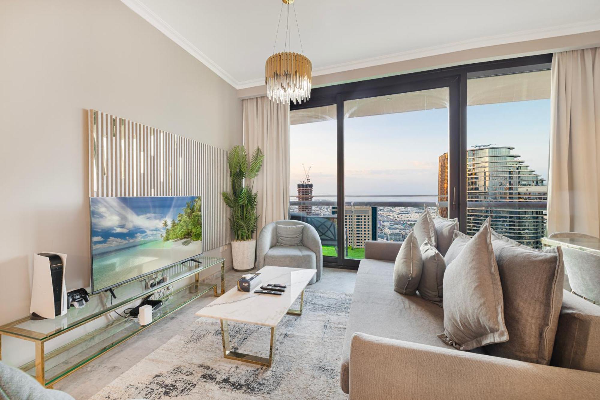 Luxury 2 Bedroom With Sky Line And Direct Mall Access At Burj Vista Daire
