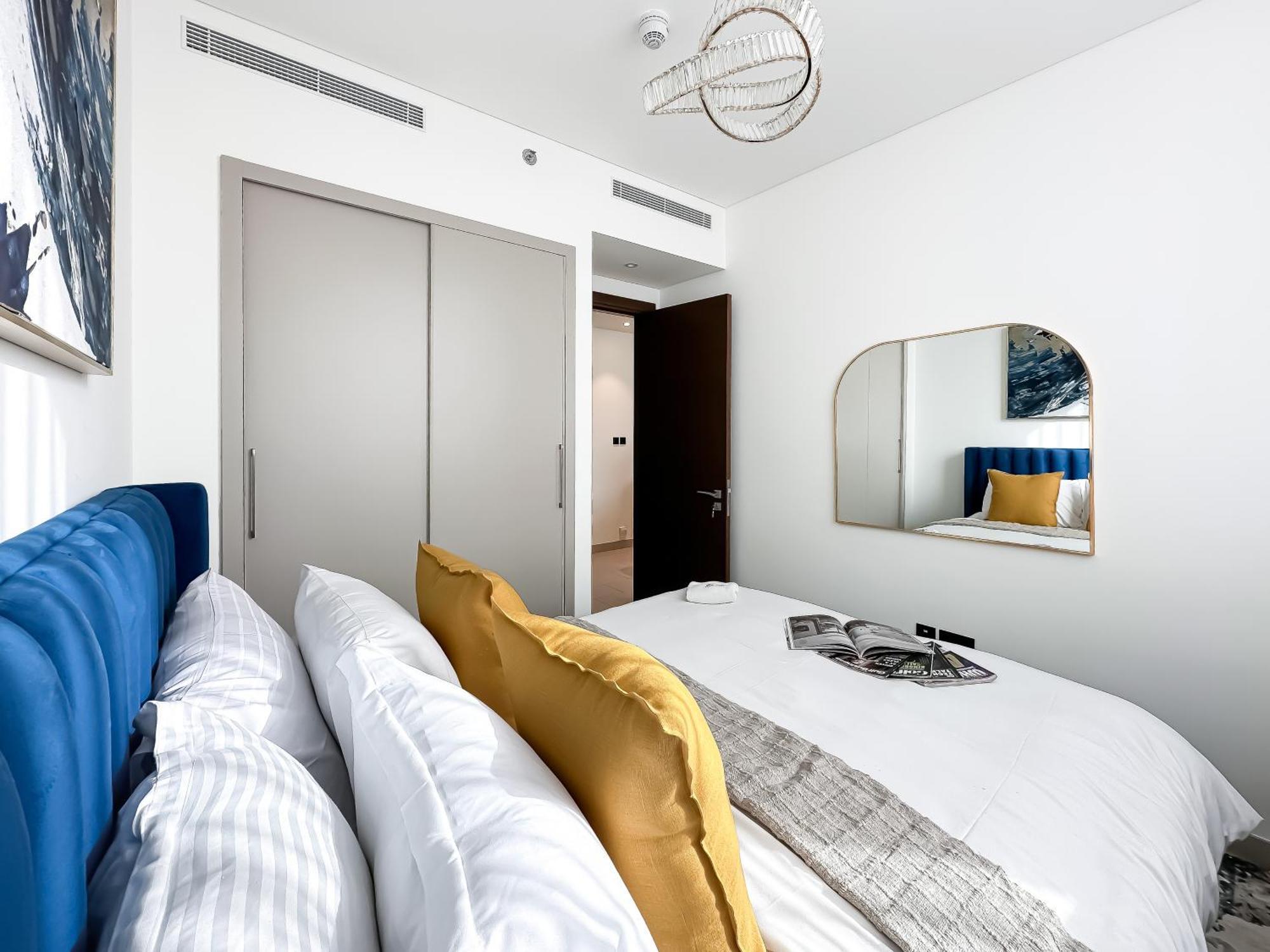 Trophy - Elegant Cozy 1bdr In Sobha Hartland Apartment