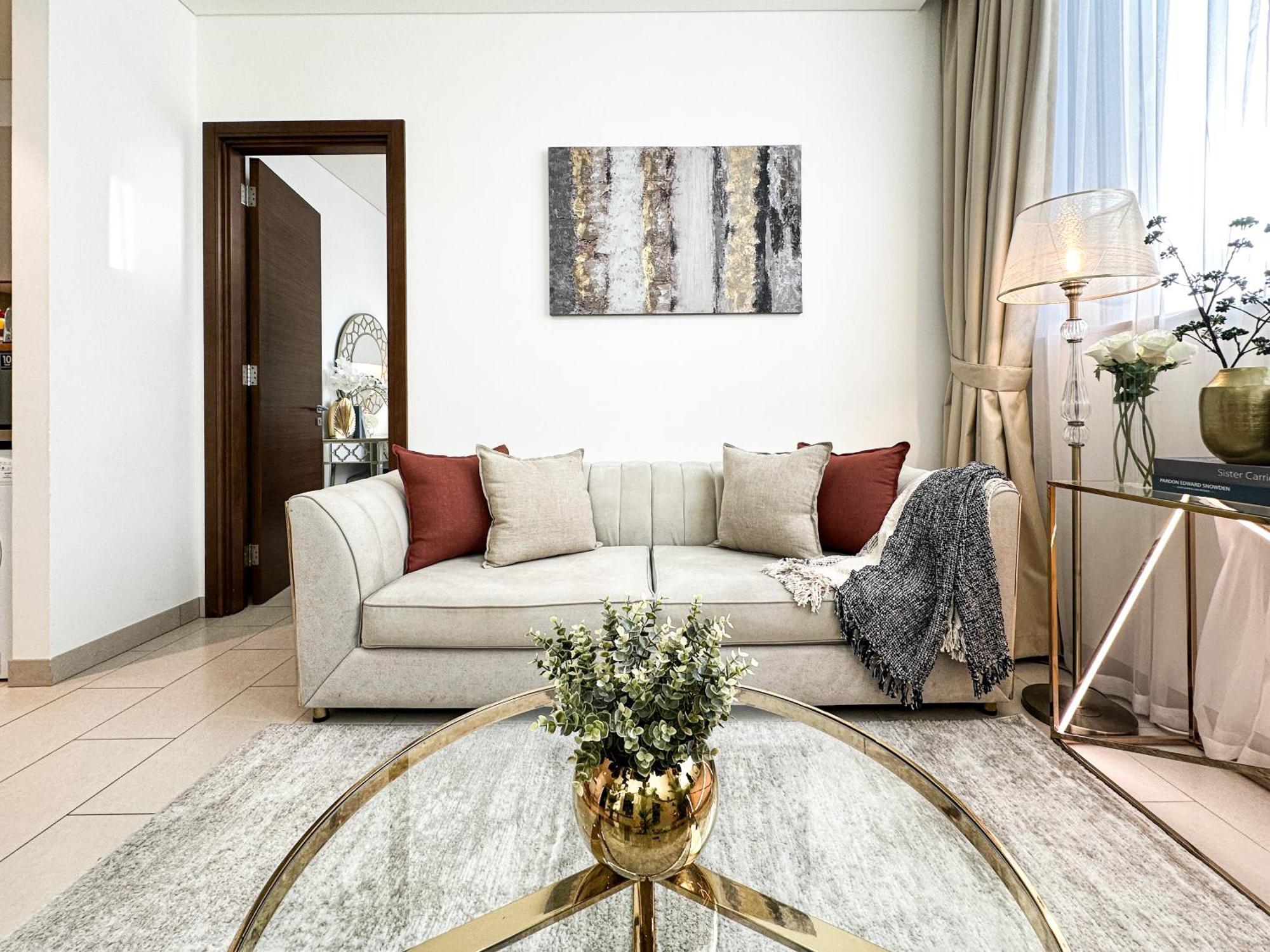 Trophy - Elegant Cozy 1bdr In Sobha Hartland Apartment Dubai