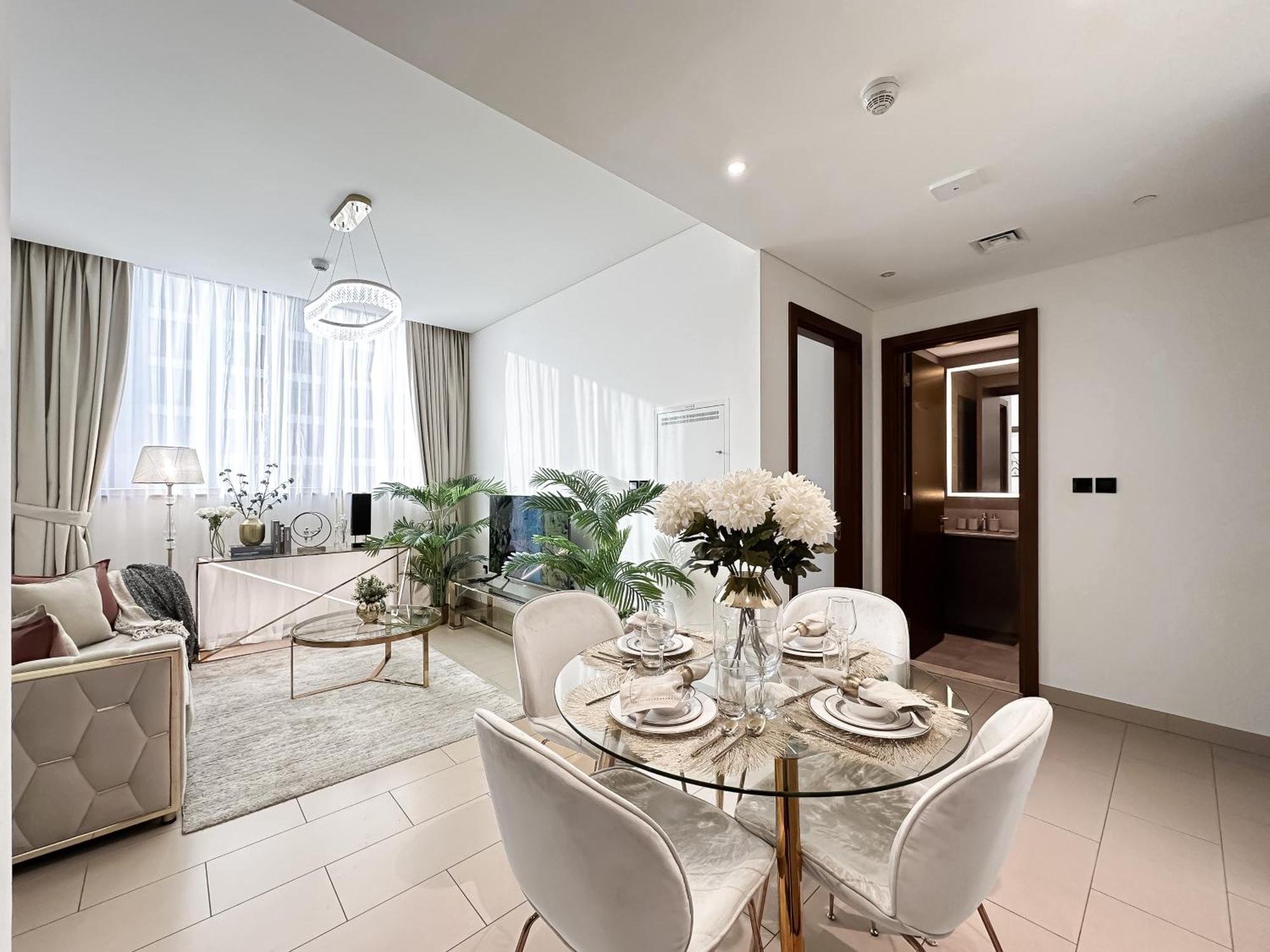 Apartment Trophy - Elegant Cozy 1bdr In Sobha Hartland Dubai