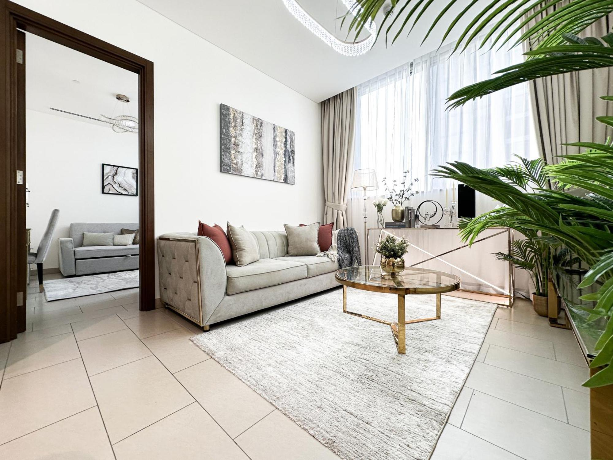 Trophy - Elegant Cozy 1bdr In Sobha Hartland *