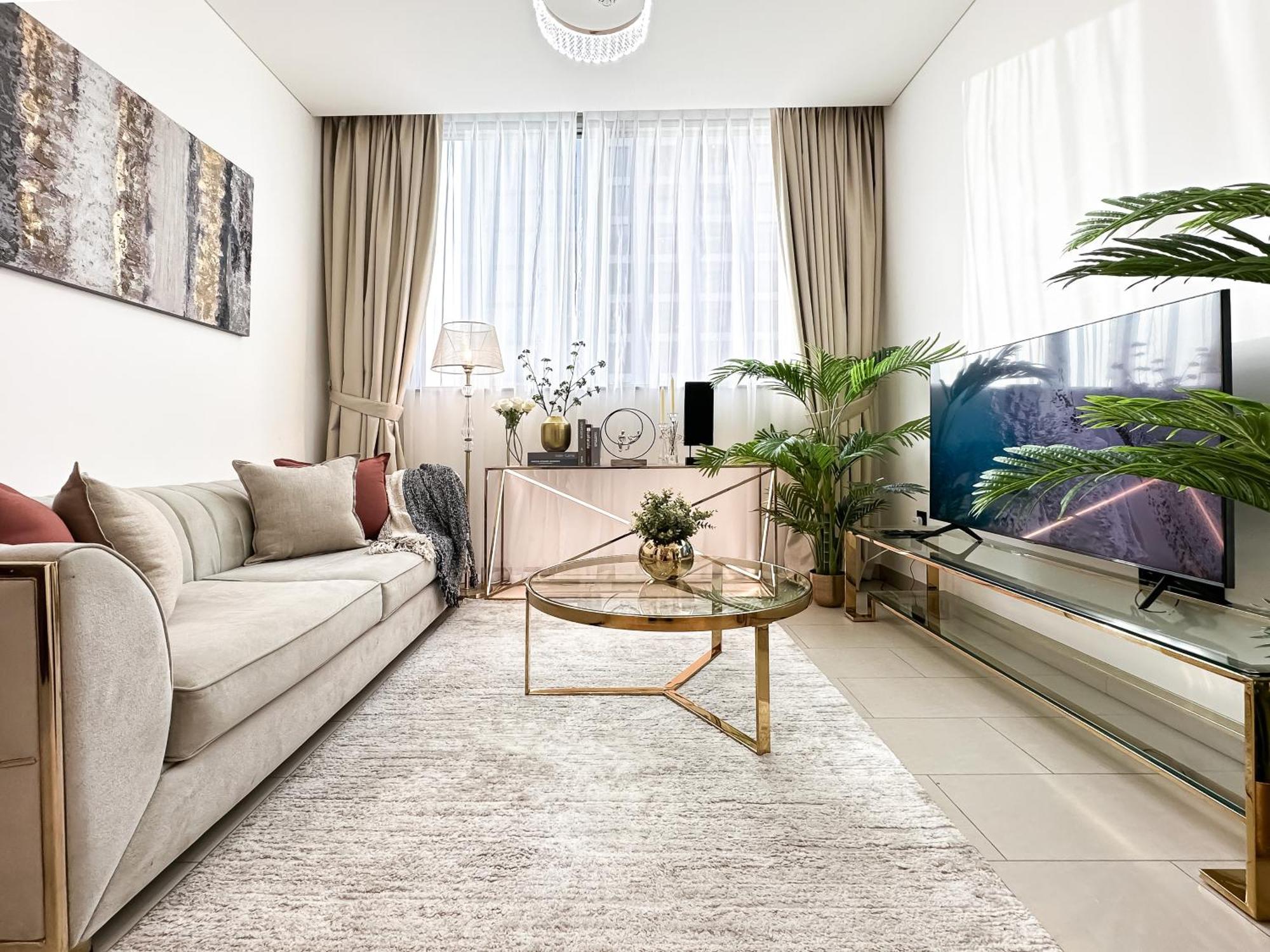 Apartment Trophy - Elegant Cozy 1bdr In Sobha Hartland Dubai