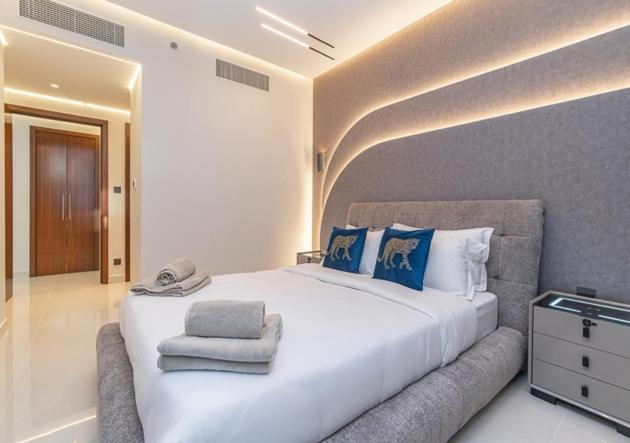 Apartment Modern Stylish 2 Bedroom With Burj Khalifa View Dubai