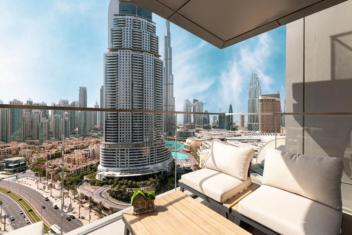 Apartment Modern Stylish 2 Bedroom With Burj Khalifa View