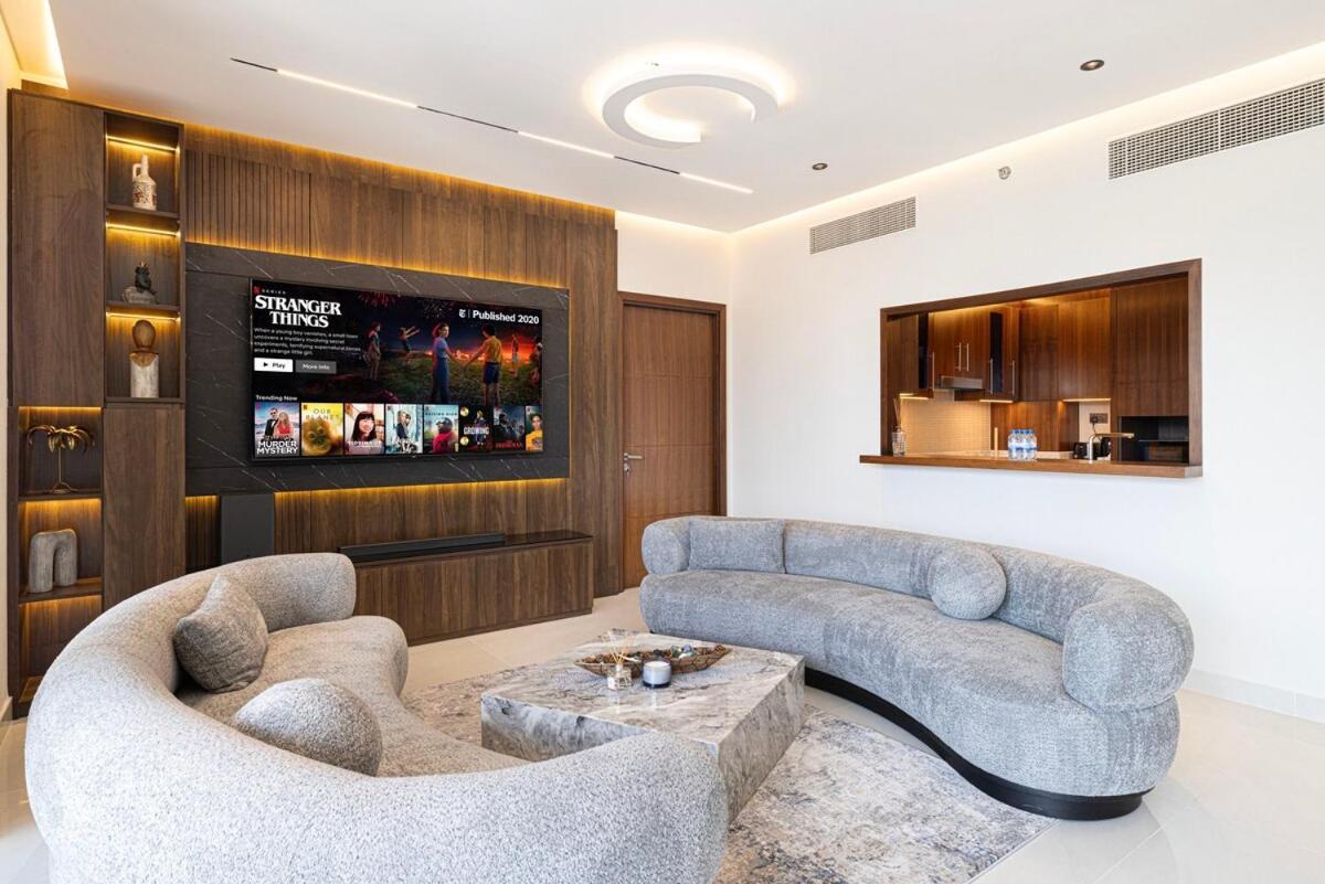 Apartment Modern Stylish 2 Bedroom With Burj Khalifa View *