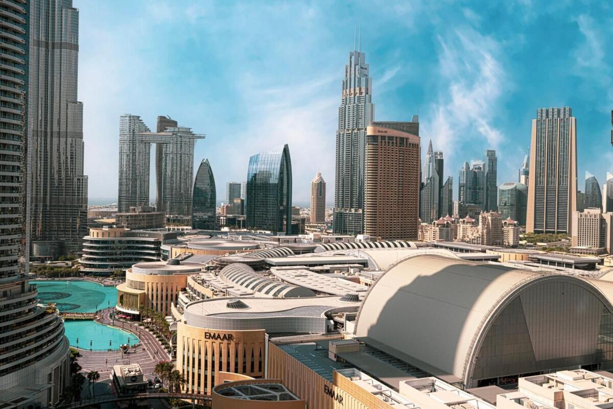 Apartment Modern Stylish 2 Bedroom With Burj Khalifa View