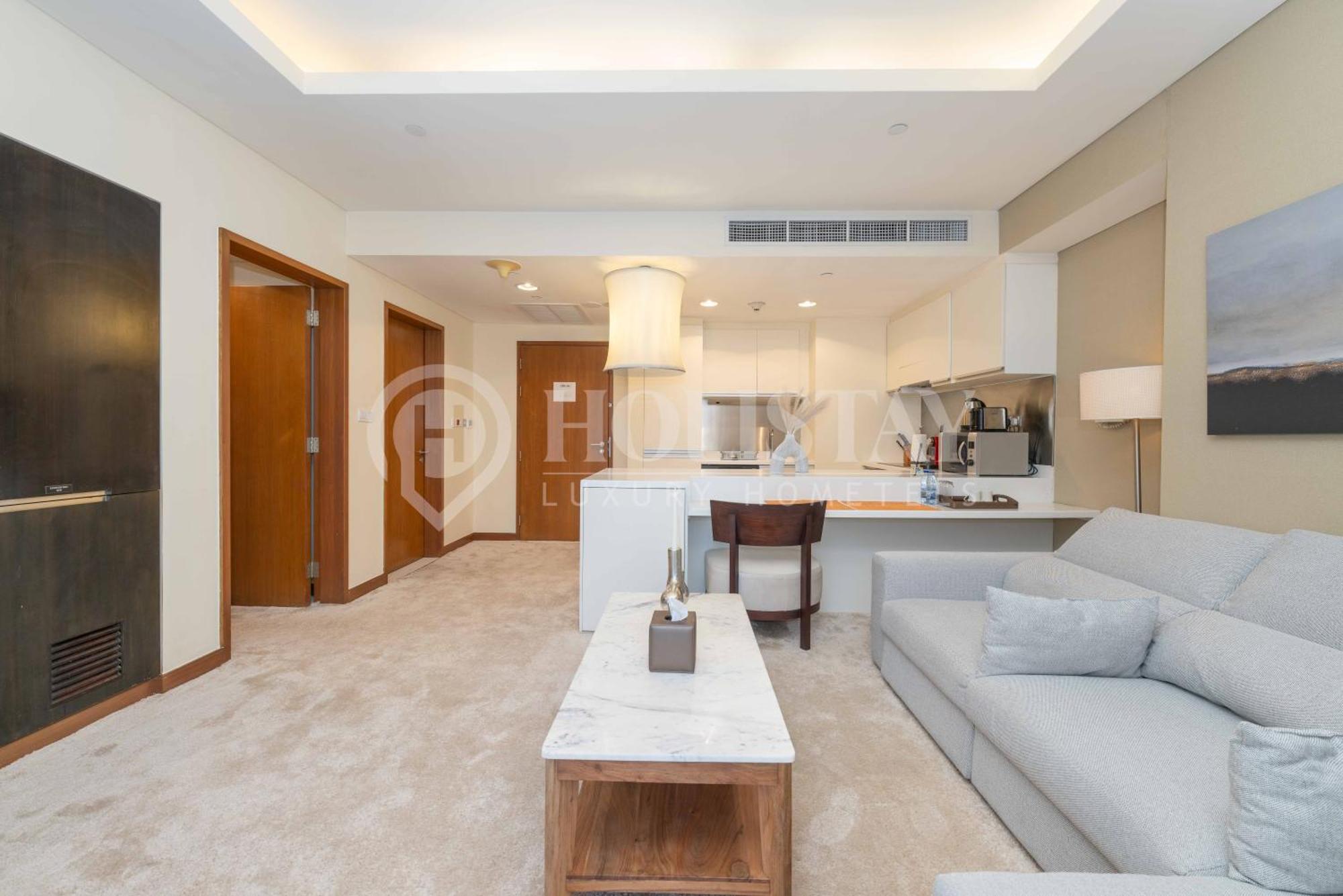 Daire Holistay Luxury Homes - Burj Khalifa View - Direct Access Mall Dubai