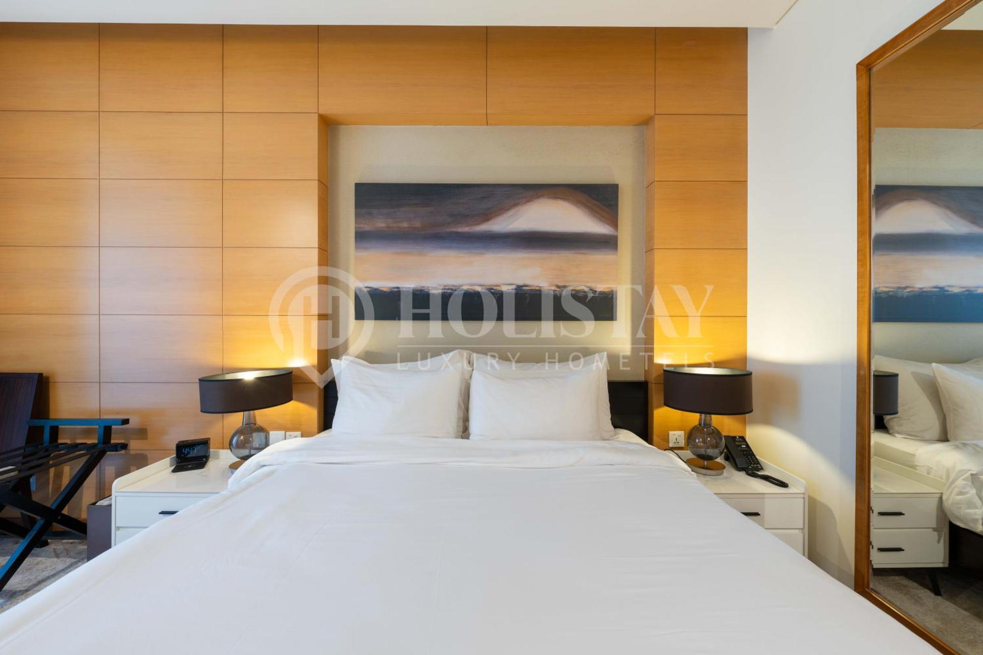 Daire Holistay Luxury Homes - Burj Khalifa View - Direct Access Mall *