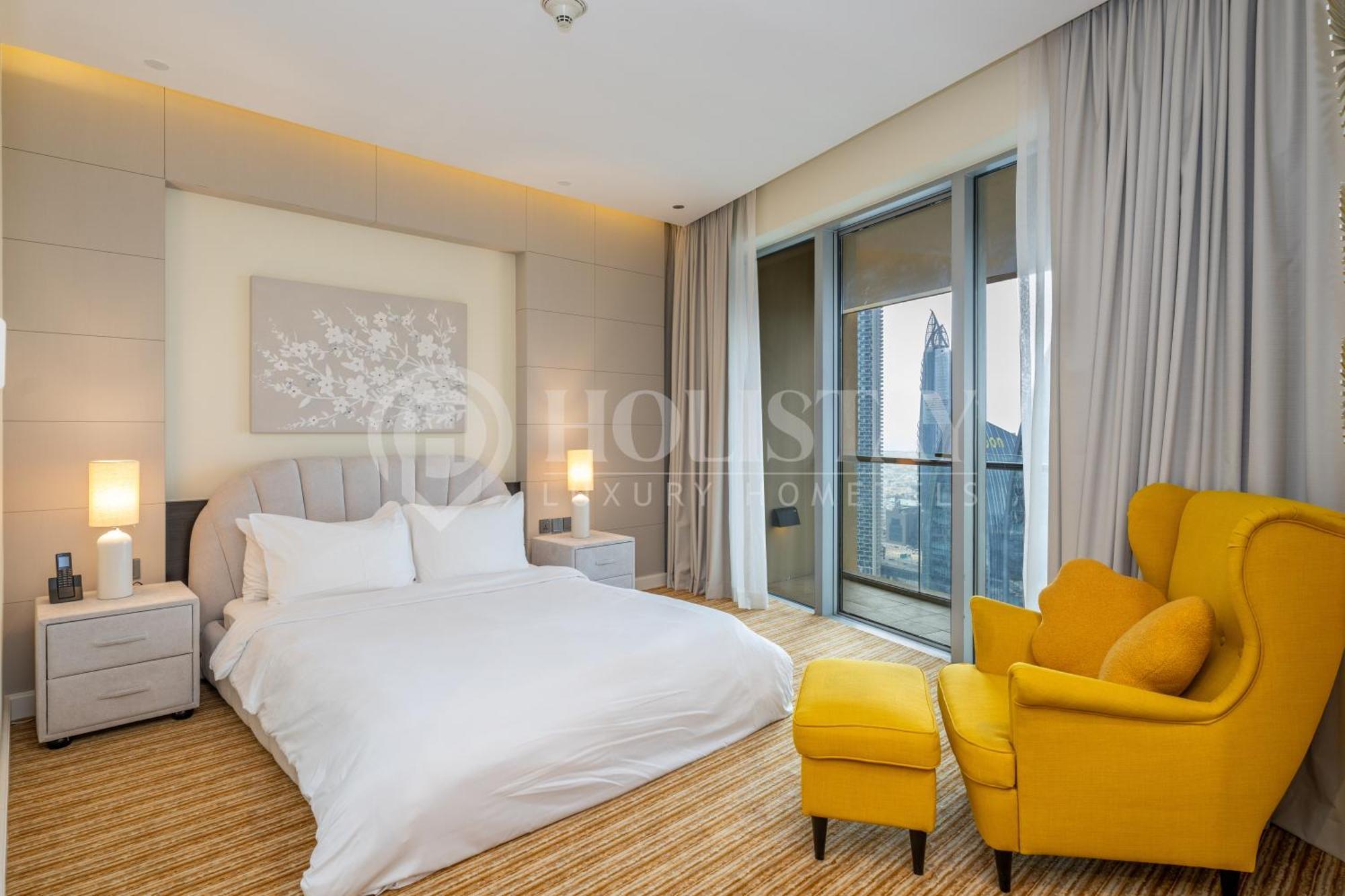 Holistay Luxury Homes - Burj Khalifa View - Direct Access Mall Daire