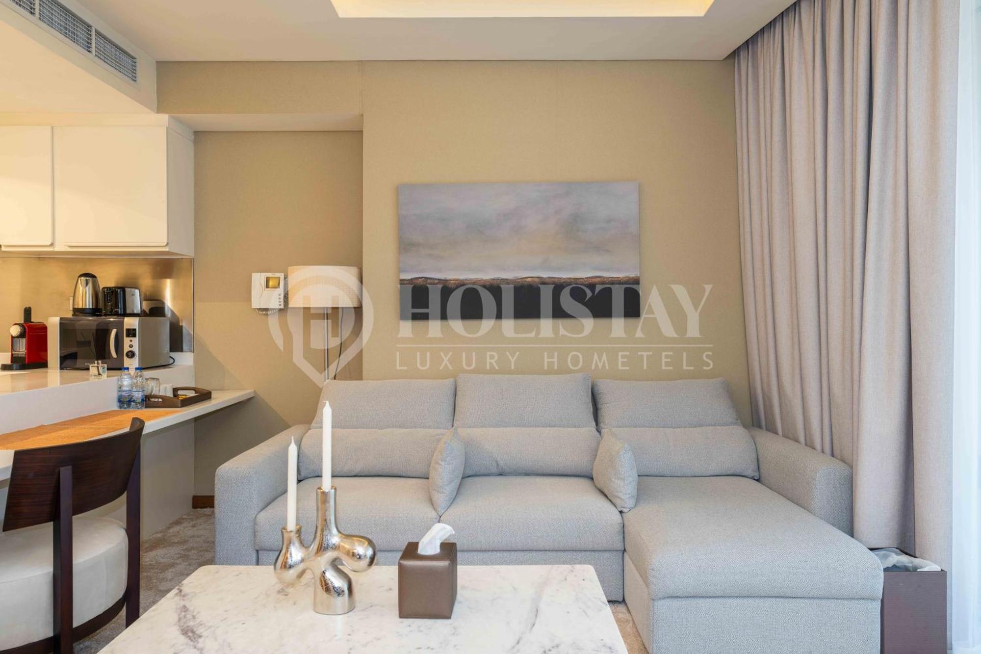 Daire Holistay Luxury Homes - Burj Khalifa View - Direct Access Mall