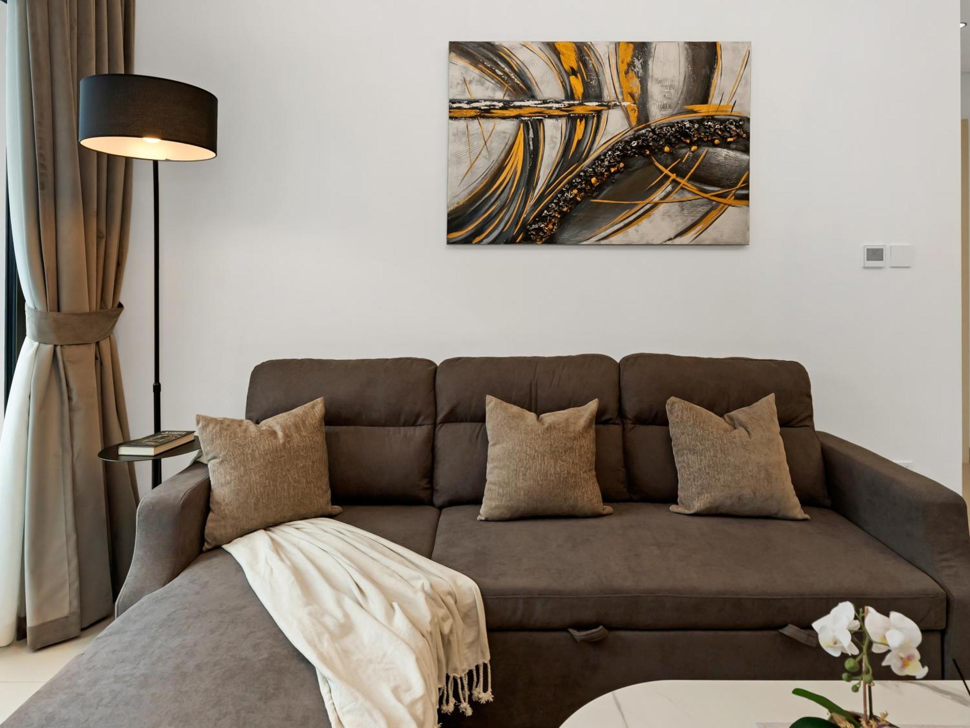 Stylish New 1br Walk To Burj Khalifa & Mall