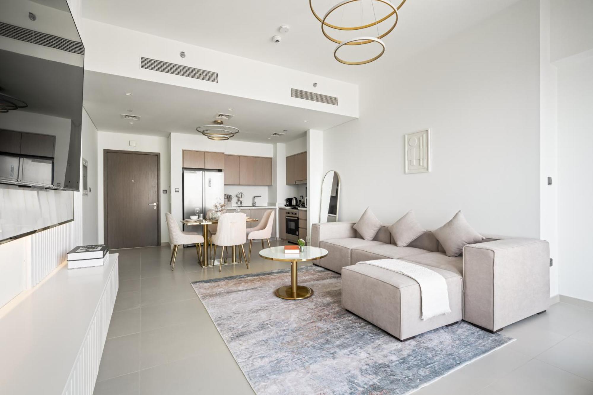 5 Min To Burj & Mall, Pool With Burj View Apartamento