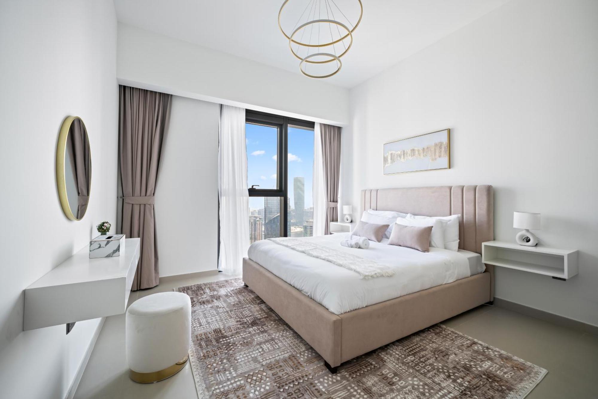 5 Min To Burj & Mall, Pool With Burj View Apartamento