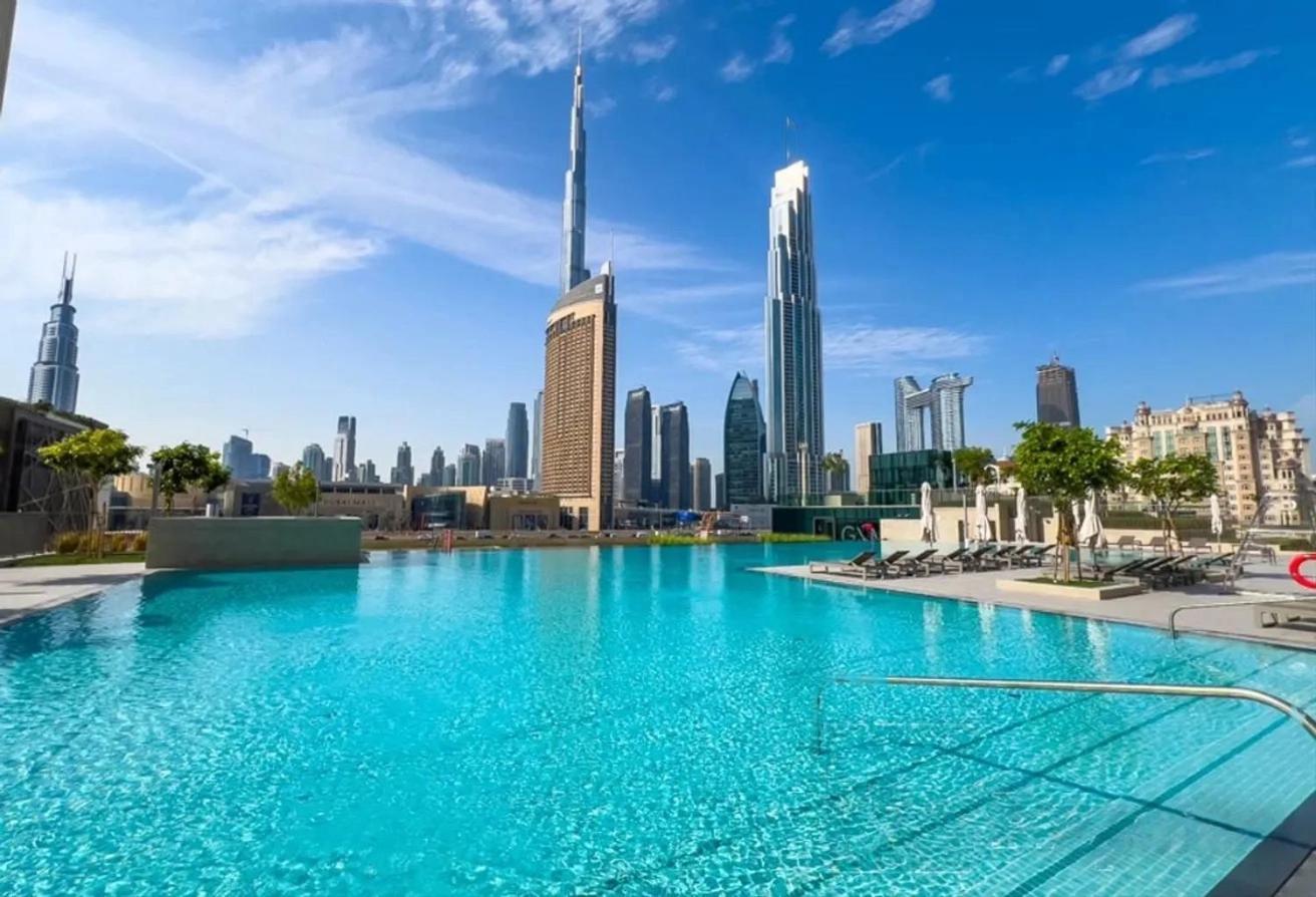 Premium 3br L Office With Burj Khalifa & Fountain Views Daire Dubai