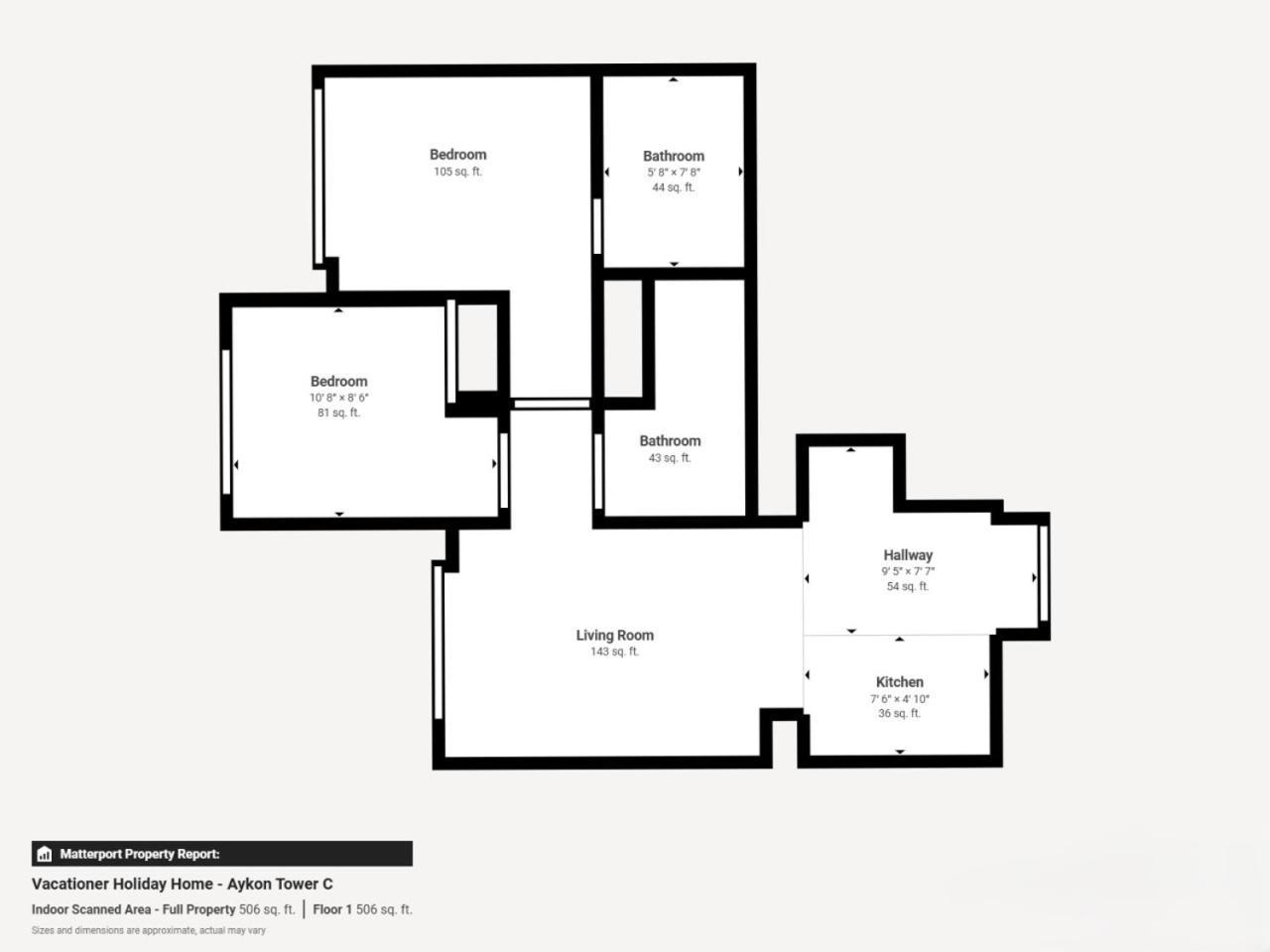 Aykon - Stunning Two Bedroom With View Dubai