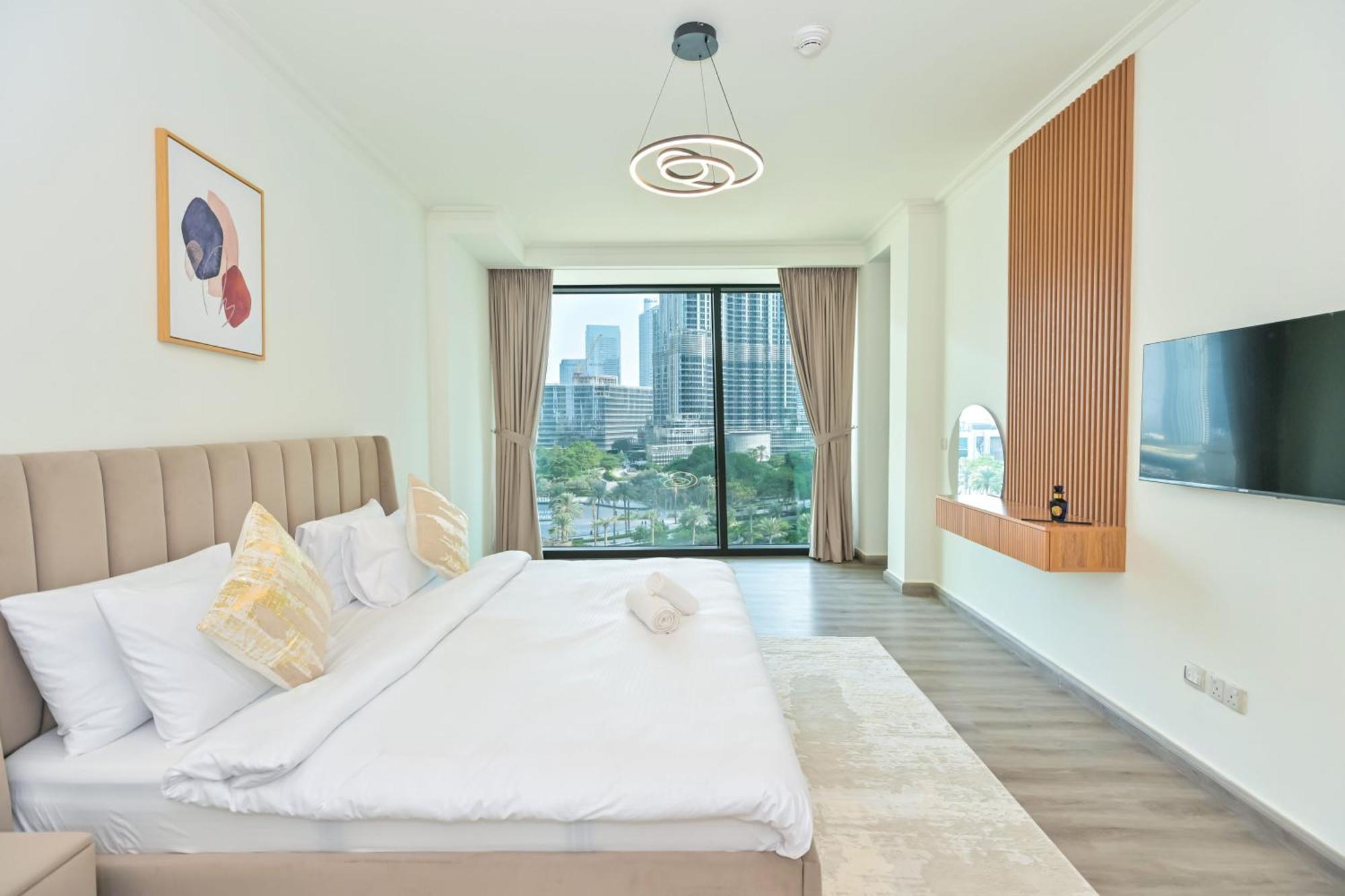 Daire Burj Vista 2br Luxurious Wdirect Access To Mall