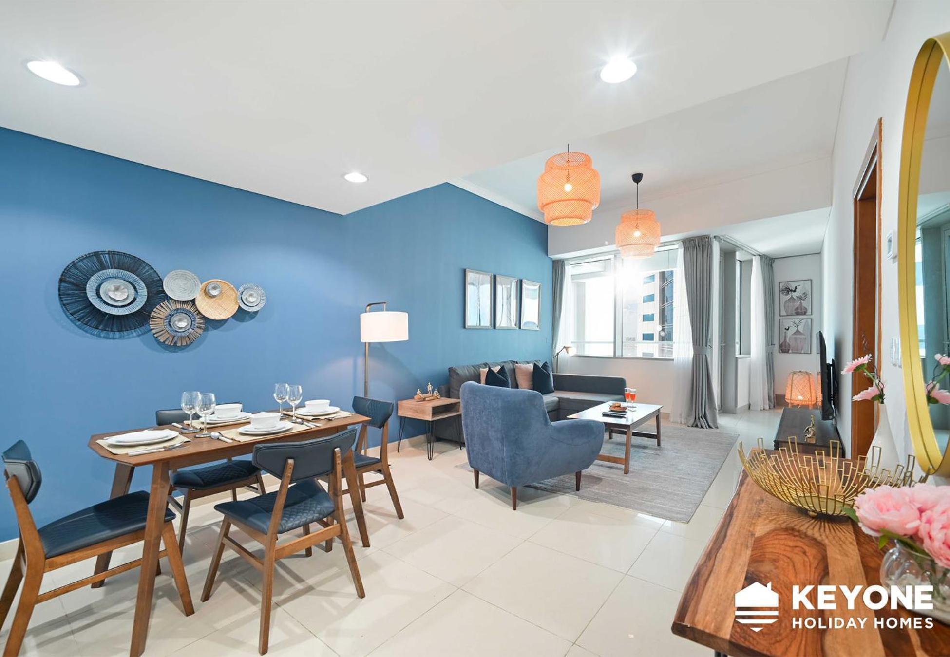 Apartment Fascinating Ocean Views In A One Bedroom Dubai