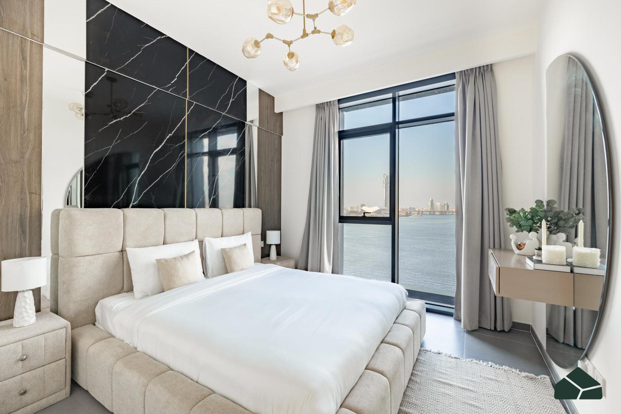 Serene 2br With Sea View - Bms Apartment