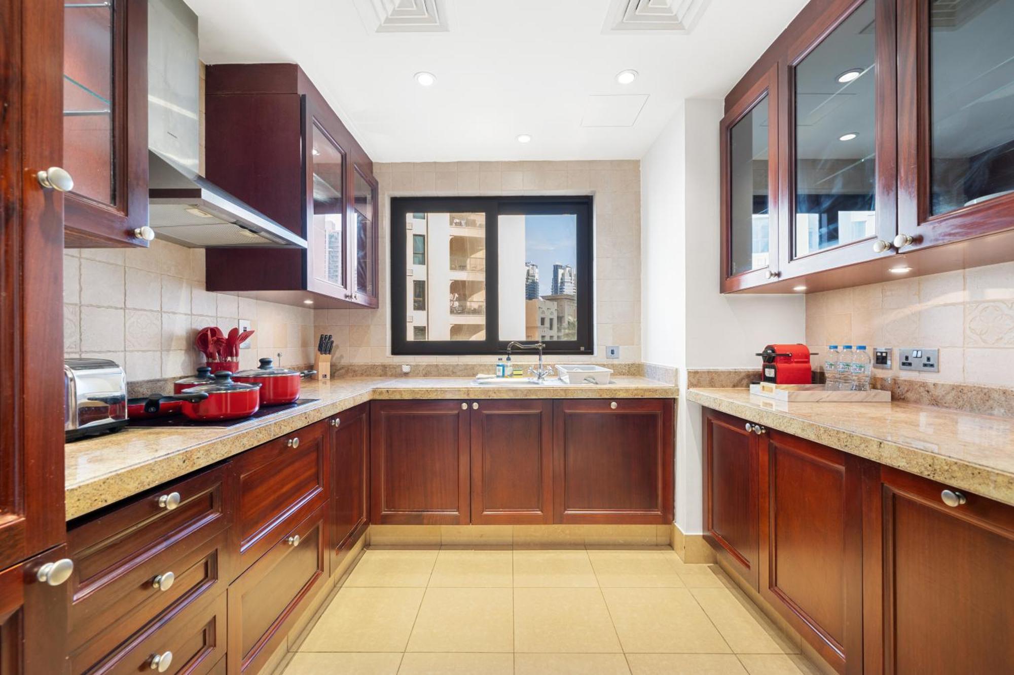 Burj Khalifa View - Zanzabeel Downtown - Free Parking Apartment Dubai