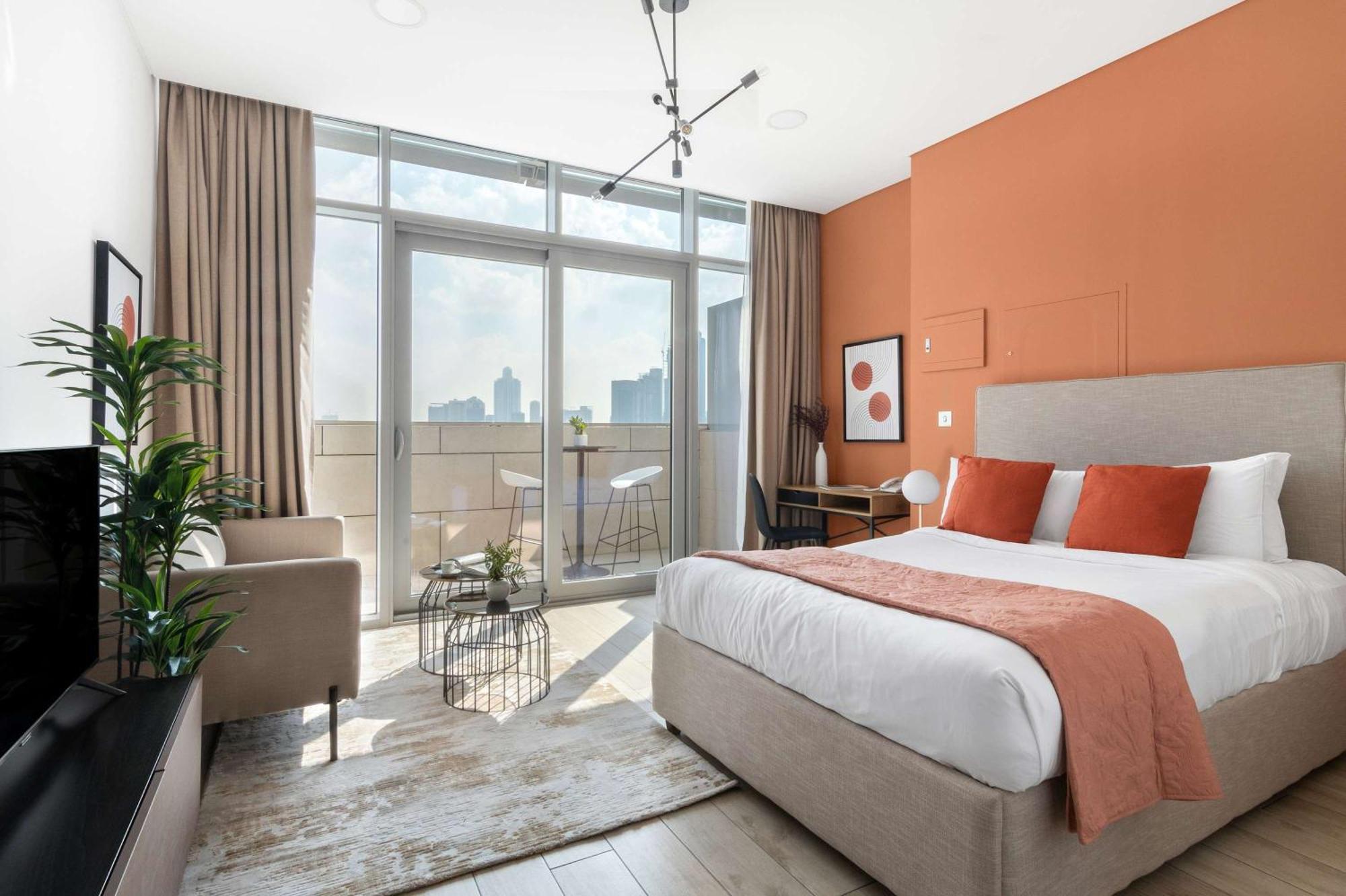 Silkhaus Modern With Burj Khalifa View In Difc Apartment *