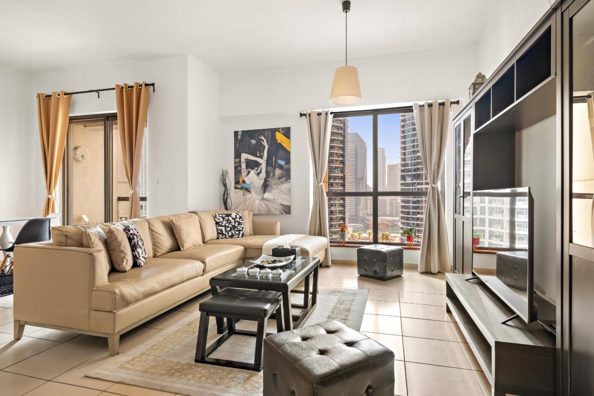 Jbr Sadaf Full Marina View By Renttiers Dubai