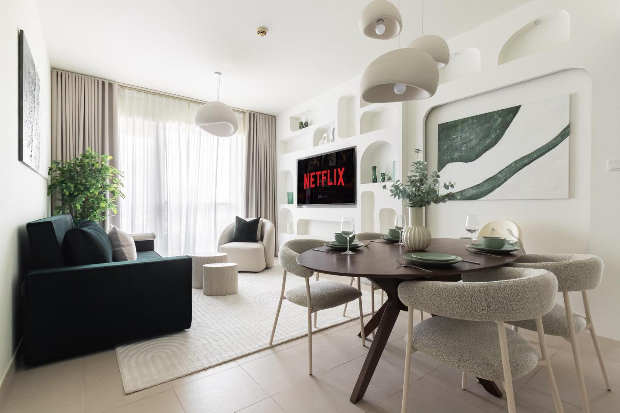 Kinfolk Homes - No 1 Family Stay, Partial Burj Khalifa Fountain View Dubai