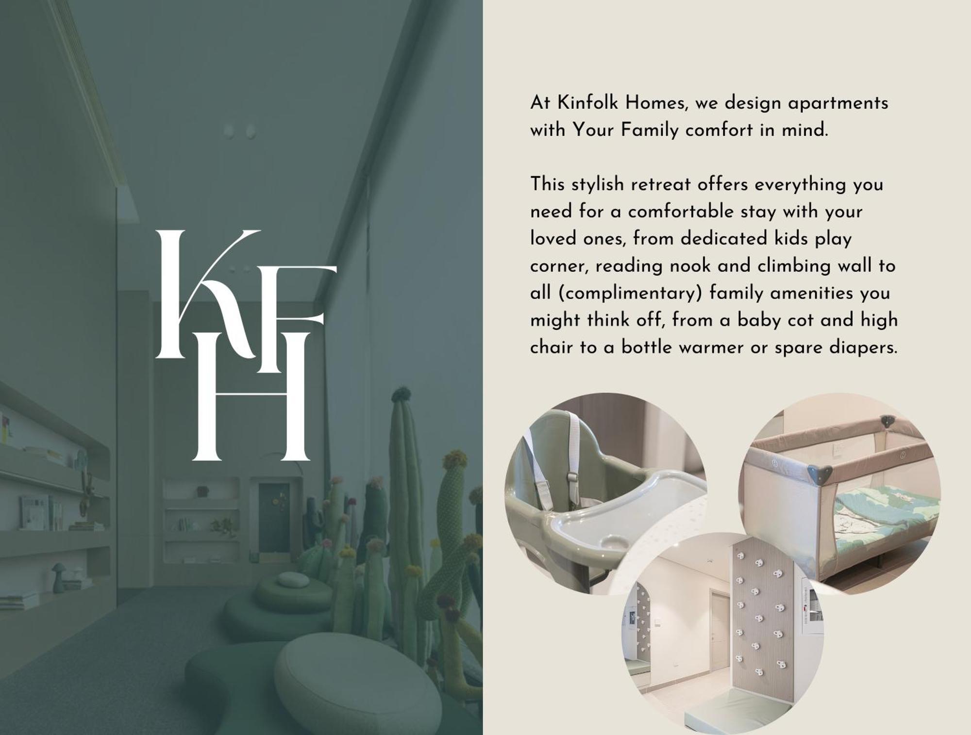 Kinfolk Homes - No 1 Family Stay, Partial Burj Khalifa Fountain View Apartment Dubai