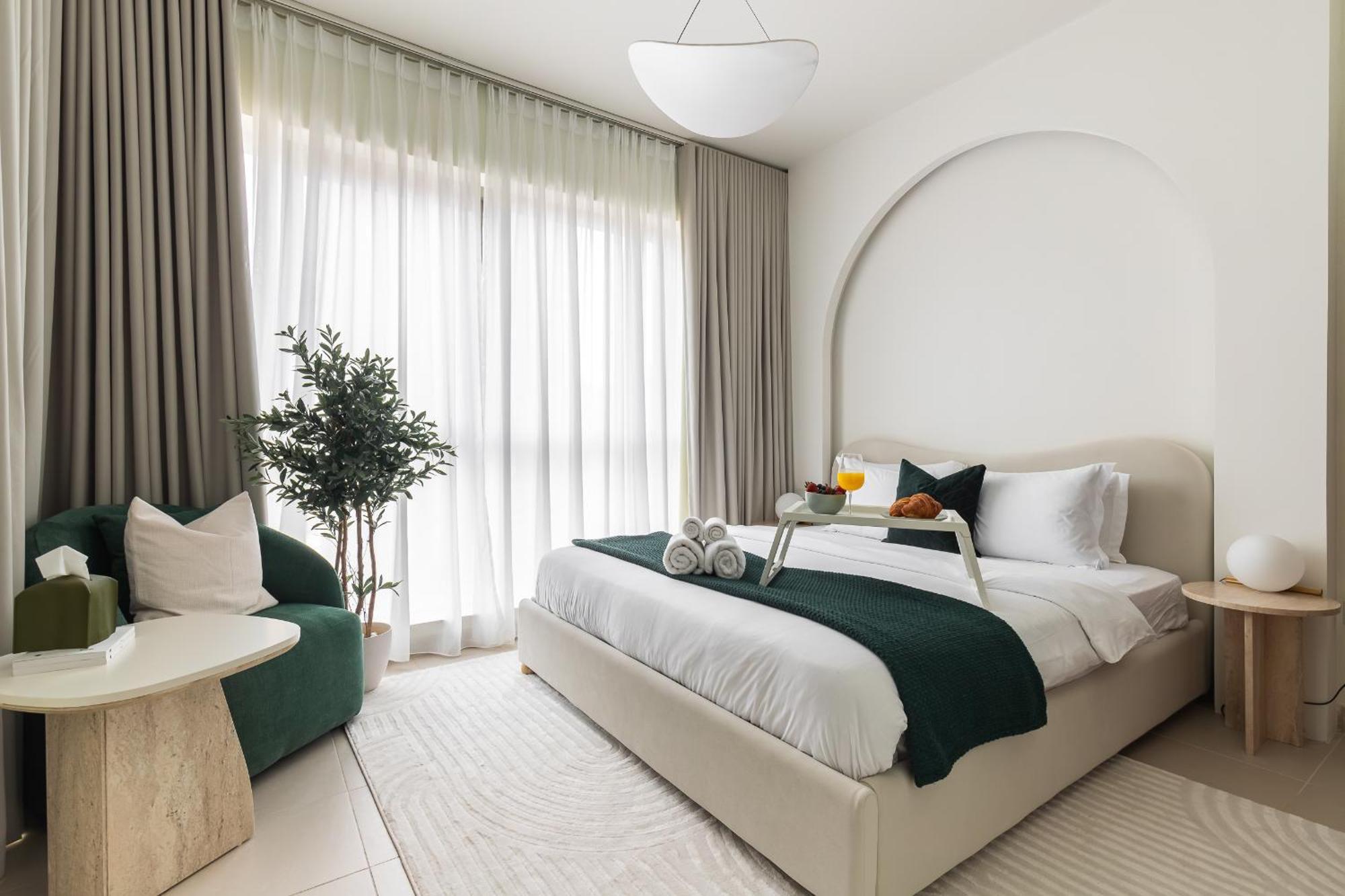 Apartment Kinfolk Homes - No 1 Family Stay, Partial Burj Khalifa Fountain View Dubai