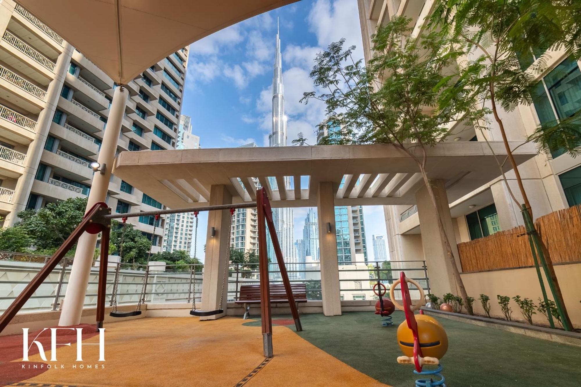 Kinfolk Homes - No 1 Family Stay, Partial Burj Khalifa Fountain View Apartment Dubai