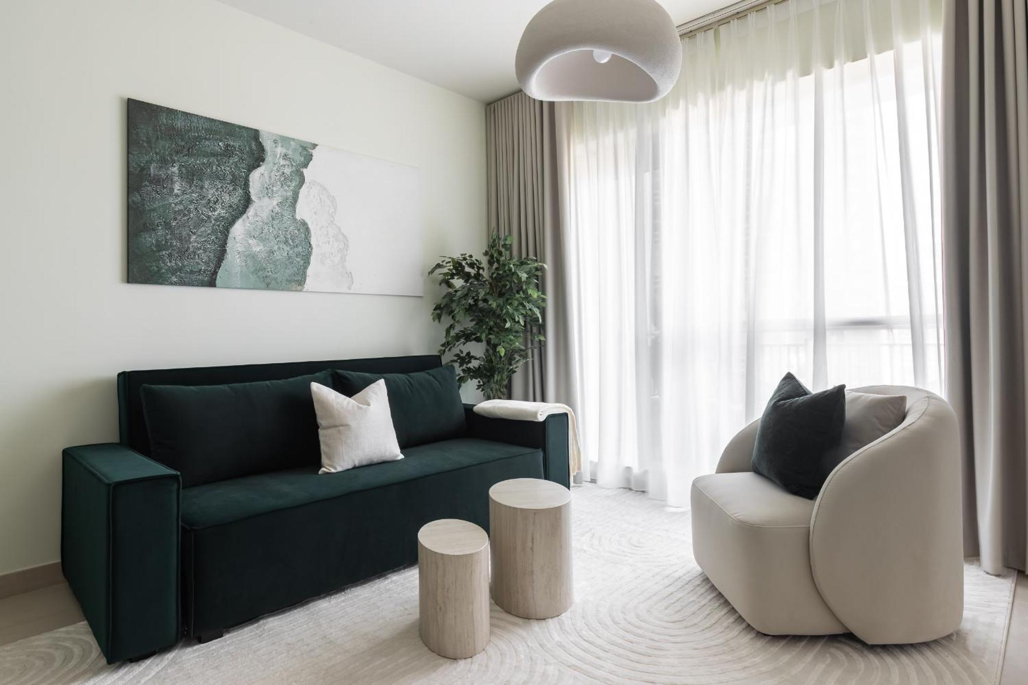 Apartment Kinfolk Homes - No 1 Family Stay, Partial Burj Khalifa Fountain View *