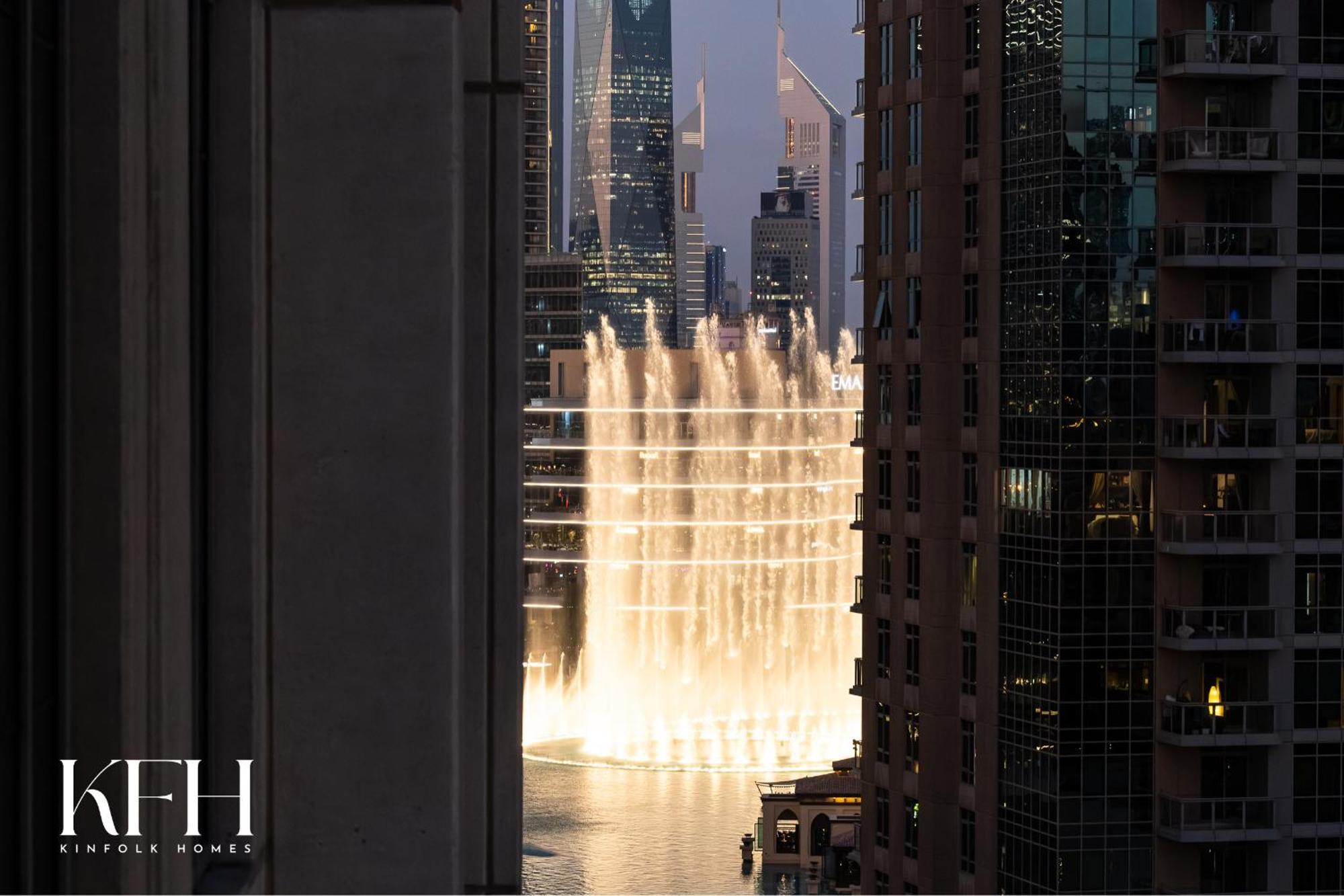 Kinfolk Homes - No 1 Family Stay, Partial Burj Khalifa Fountain View Dubai
