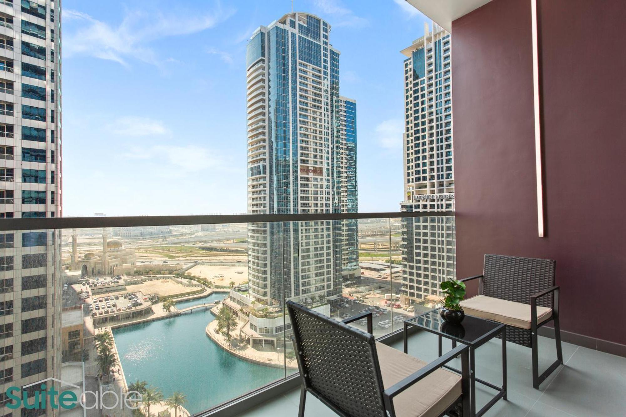 Casa de férias Elegant 1-bedroom With Stunning View In Jlt *